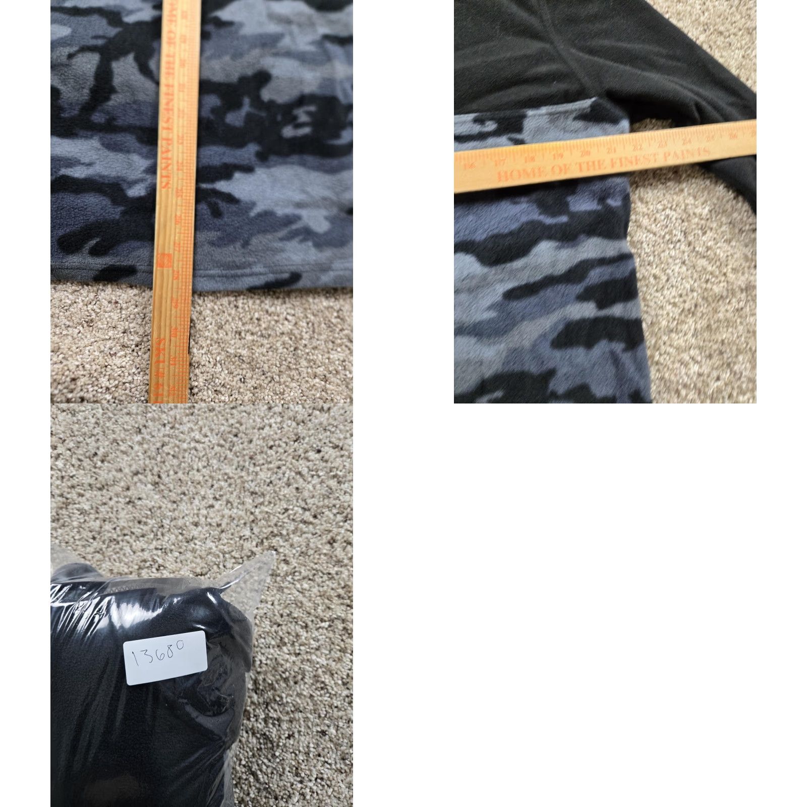 O'Neill O'Neill Fleece Jacket Mens Medium Black Camouflage 1/4 Zip Pockets Pullover Jacket/Coat Short Sleeve? Size US M / EU 48-50 / 2 - 8 Thumbnail