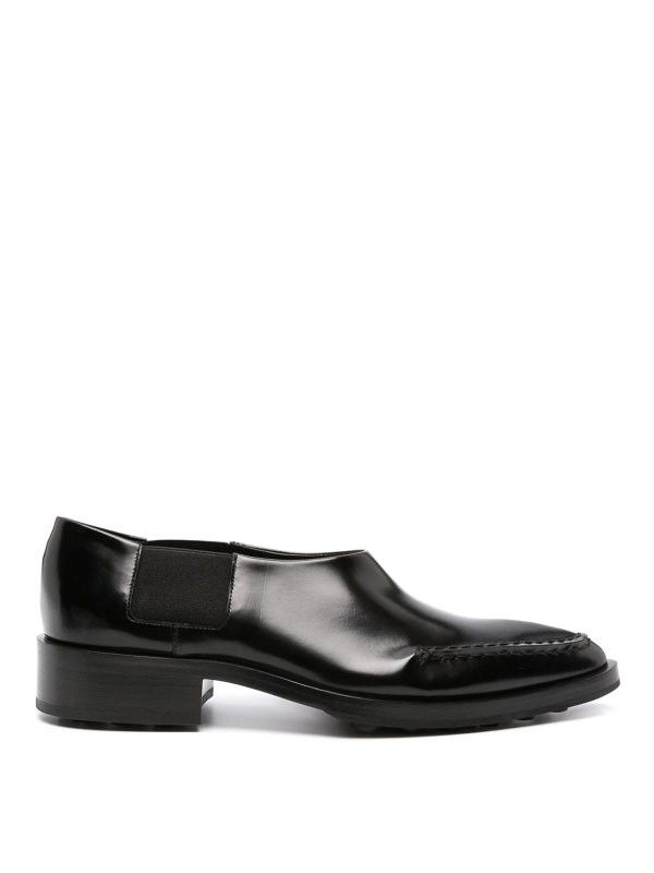 Jil Sander o1y1025 Leather Loafers in Black Size US 5 / IT 35 - 1 Thumbnail