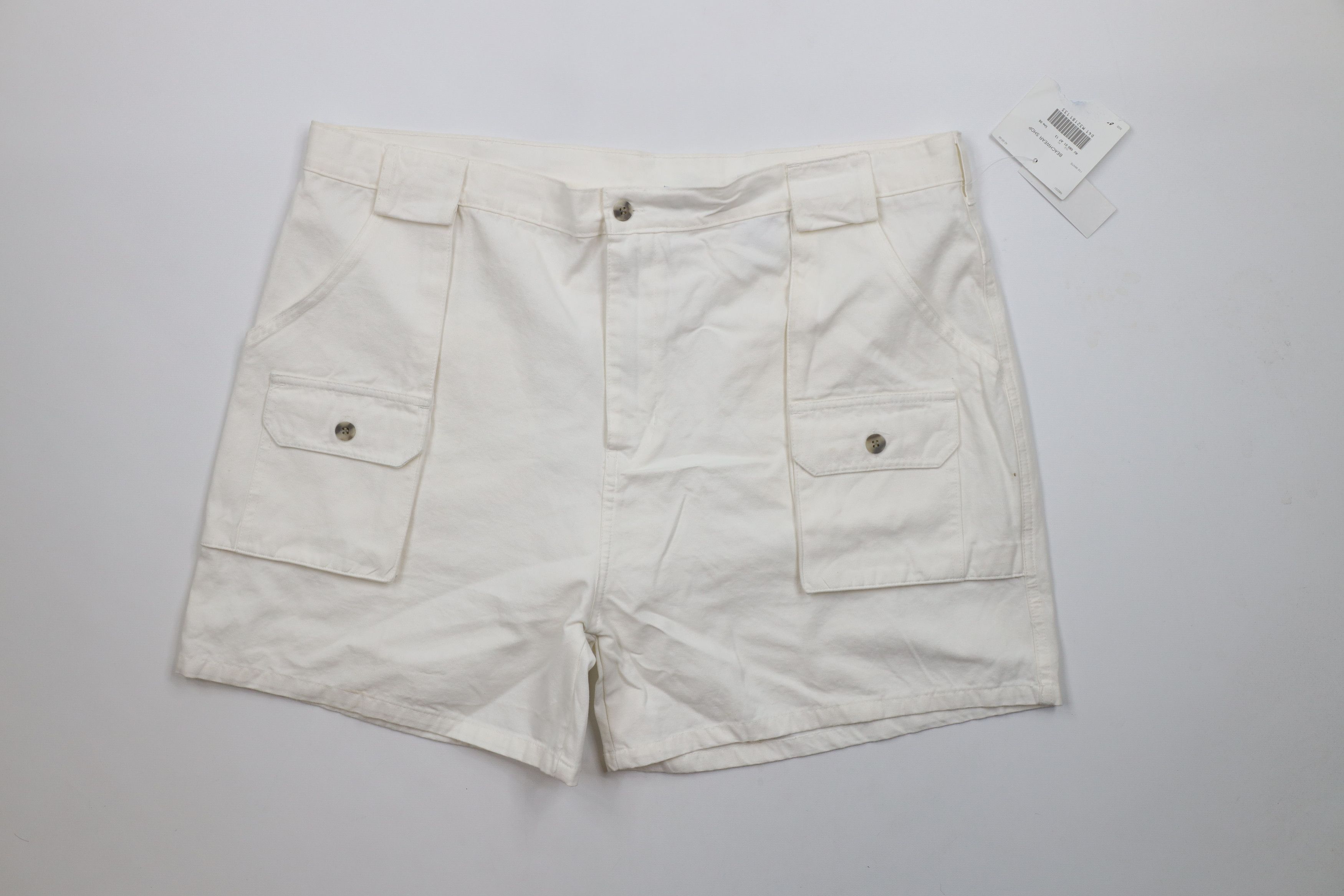 Vintage Deadstock Vintage 90s Streetwear Front Pocket Cargo Shorts Size US 42 / EU 58 - 1 Thumbnail