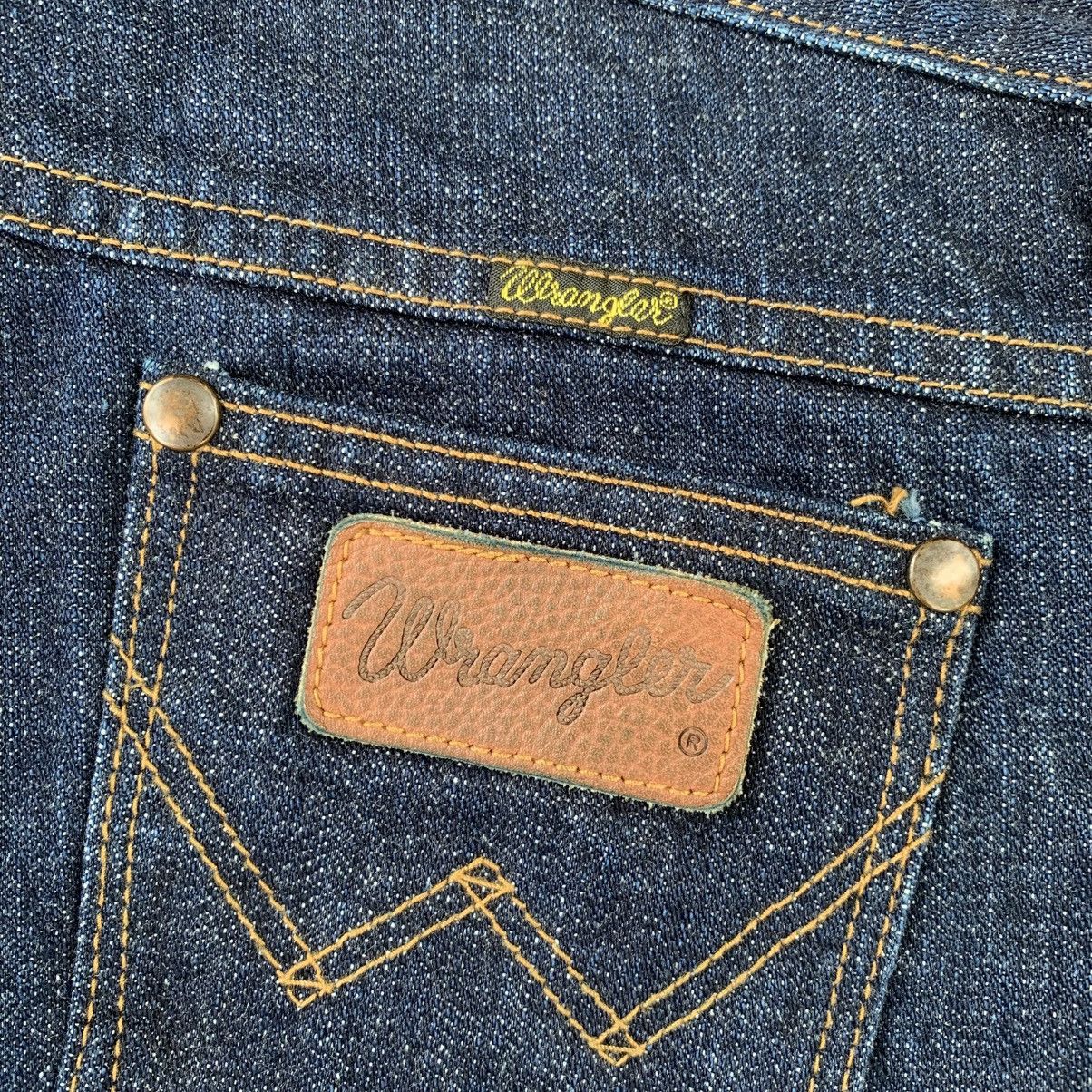 If Six Was Nine × Japanese Brand × Le Grande Bleu (L.G.B.) Crazy💥 Wrangler Flared Jeans Indigo Blue ifsix Fuga Style💥 Size 25" / US 0 / IT 36 - 10 Thumbnail