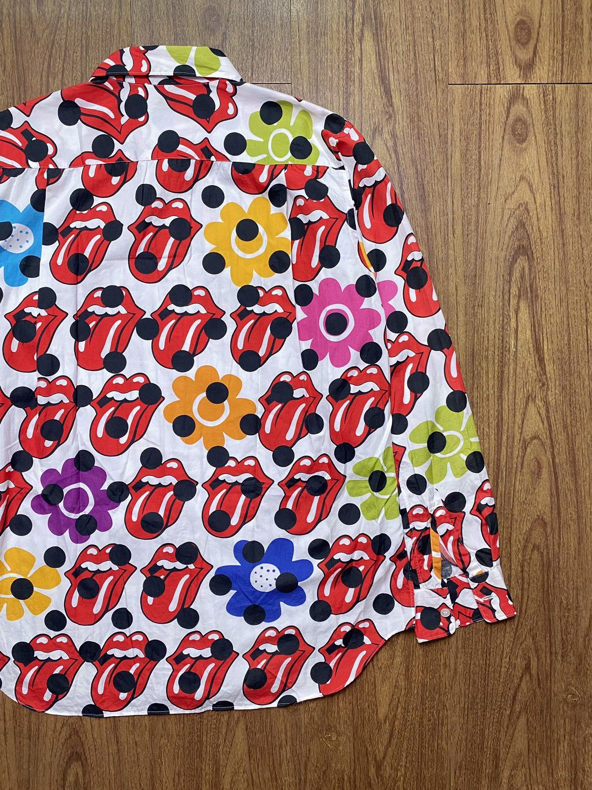 Comme des Garcons Homme Plus Runway SS06 CDG Homme Plus The Rolling Stones Shirt Size US S / EU 44-46 / 1 - 4 Thumbnail