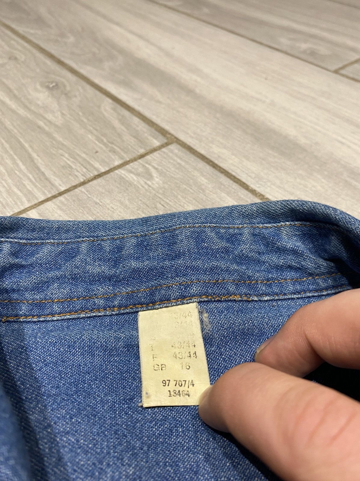 Japanese Brand Vintage 90s Western Cowboy Button up shirt Jeans Denim Japan Size US L / EU 52-54 / 3 - 5 Thumbnail