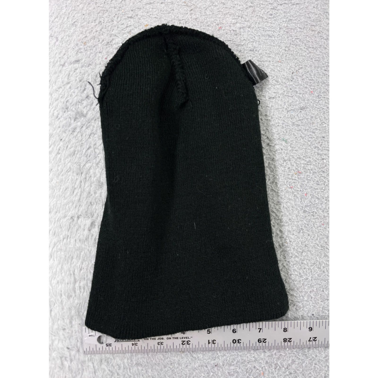 Vintage Grove Production Beanie Adult One Size Black Knit 100% Acrylic Winter Ski Hat/Cap Unisex Adults Beanie Size ONE SIZE - 6 Thumbnail