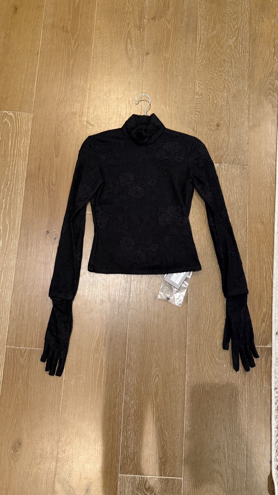 Balenciaga BALENCIAGA floral jacquard lace top Size XS / US 0-2 / IT 36-38 - 1 Thumbnail