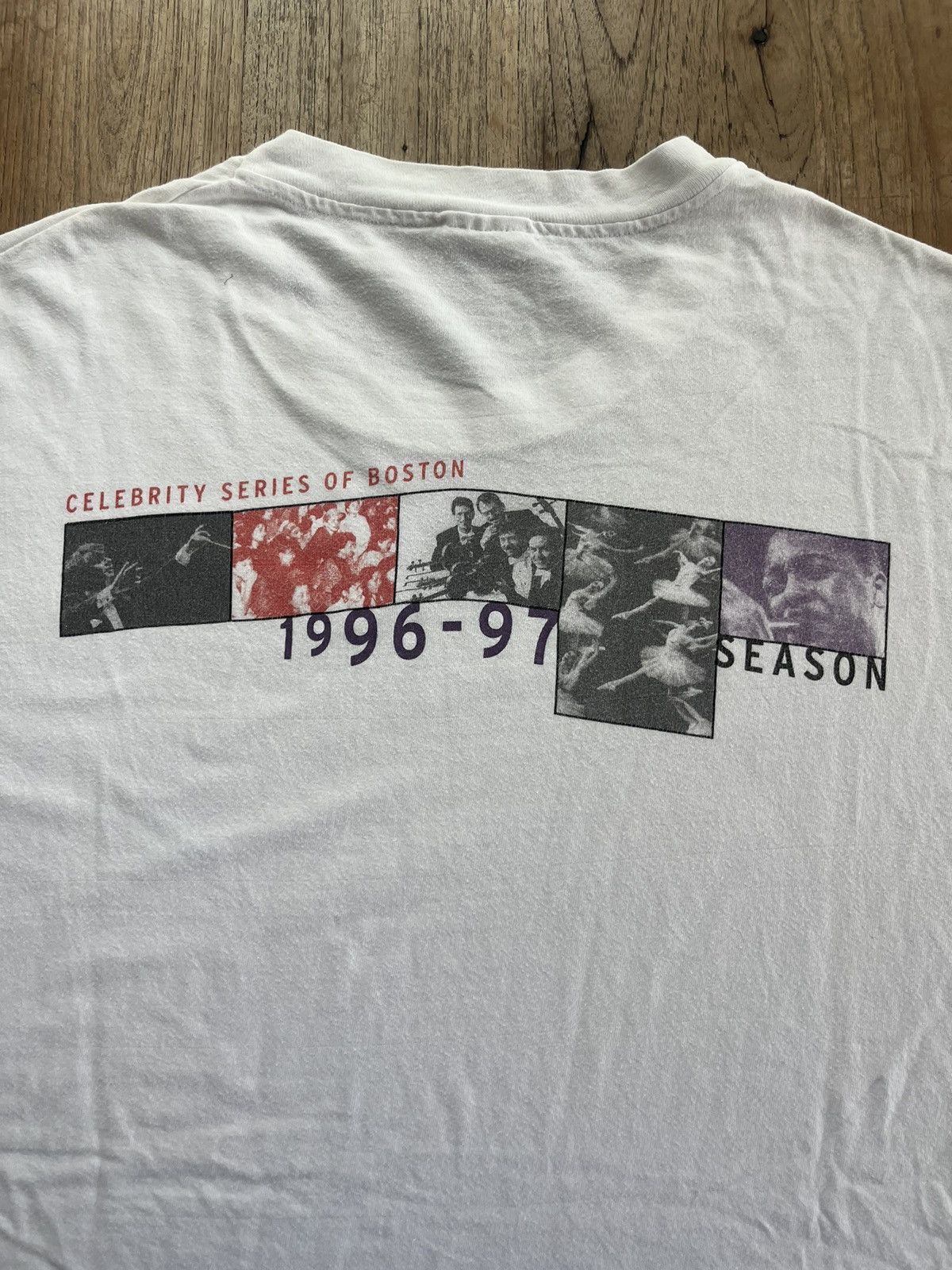 Vintage Vintage Bank Boston Celebrity Series of Boston 96’s Tshirt Size US XL / EU 56 / 4 - 8 Thumbnail