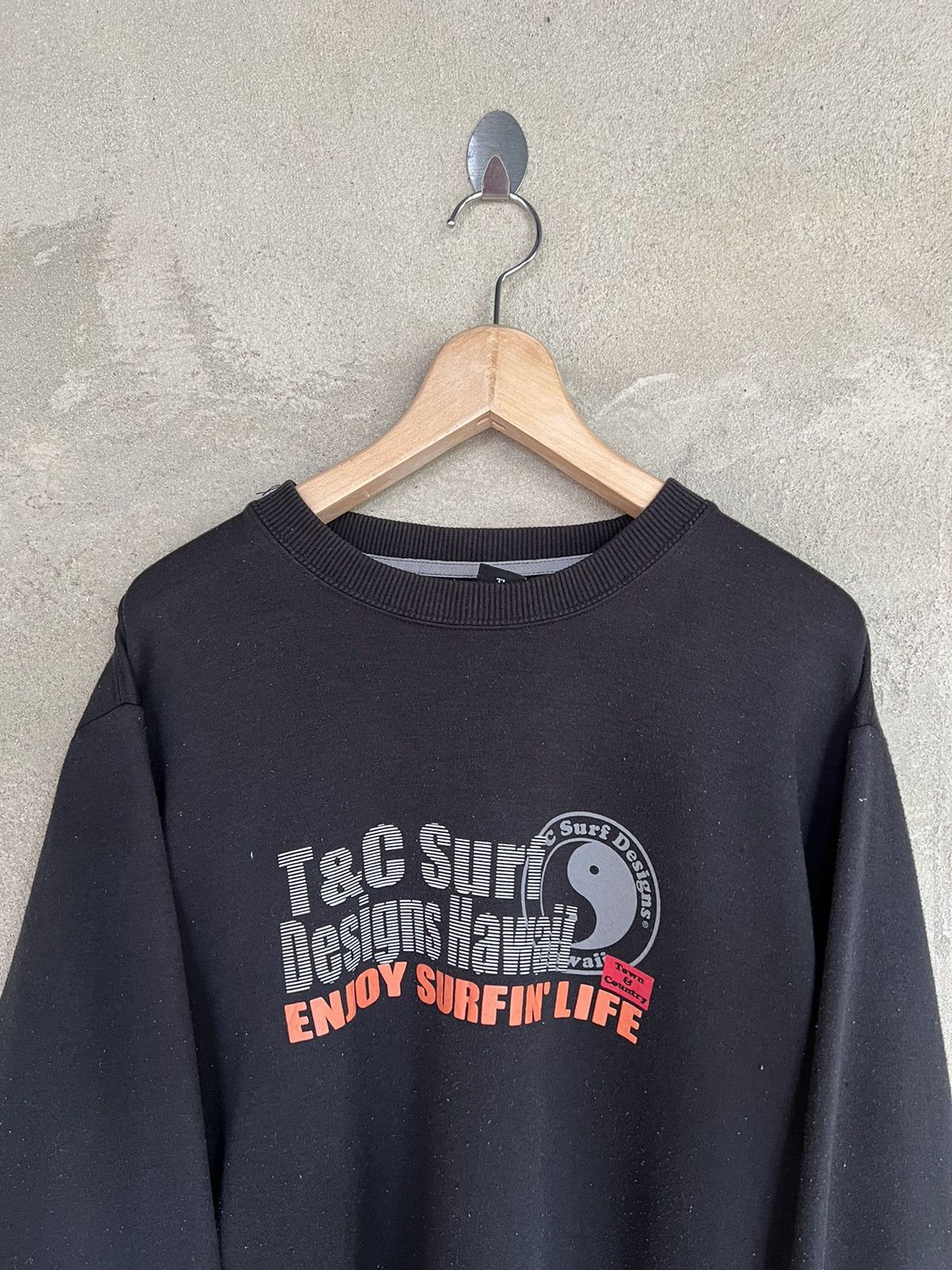 Vintage Vintage T&c Surf Designs Hawaii Sweatshirt Size US L / EU 52-54 / 3 - 3 Thumbnail
