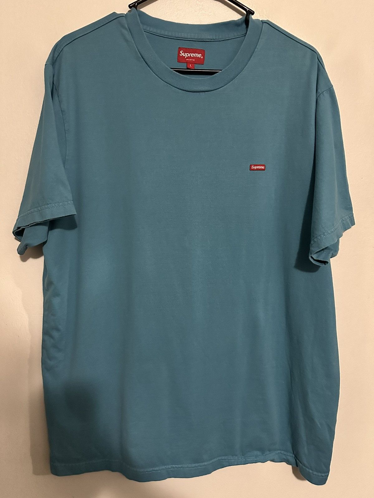 Supreme Supreme Small Box Pique Tee Size US L / EU 52-54 / 3 - 1 Thumbnail
