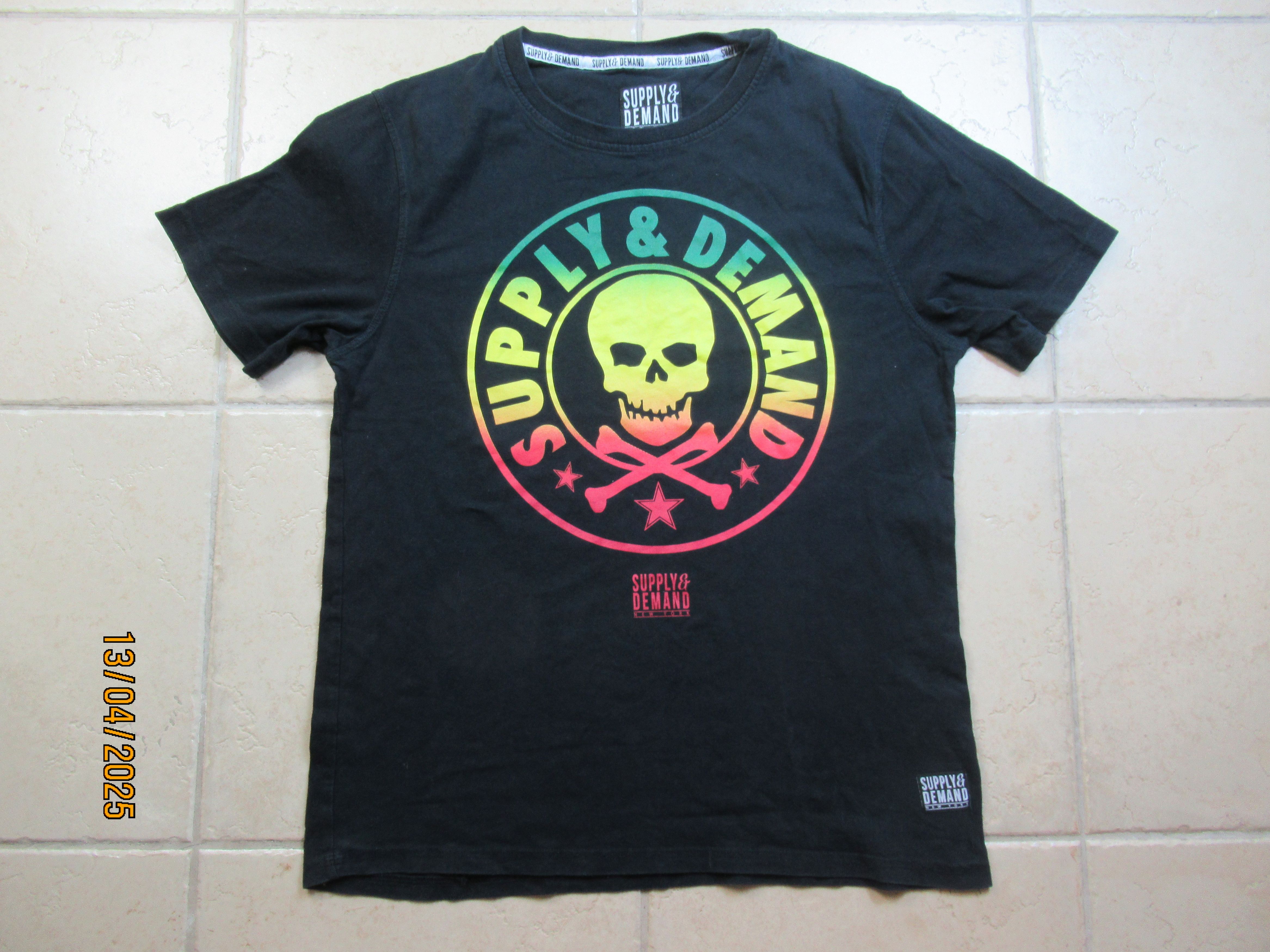 Supply & Demand Supply & Demand black t-shirt Size US XL / EU 56 / 4 - 1 Thumbnail