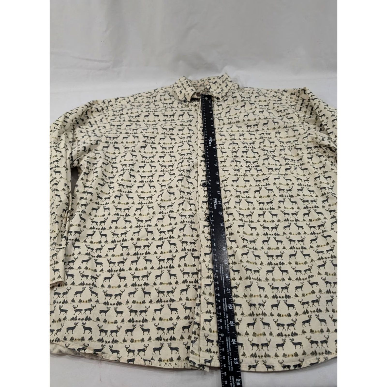 Vintage VINTAGE Barn Fly Shirt Mens Small AOP Buffalo Western Cowboy Rodeo Cotton USA Read Size US S / EU 44-46 / 1 - 5 Thumbnail