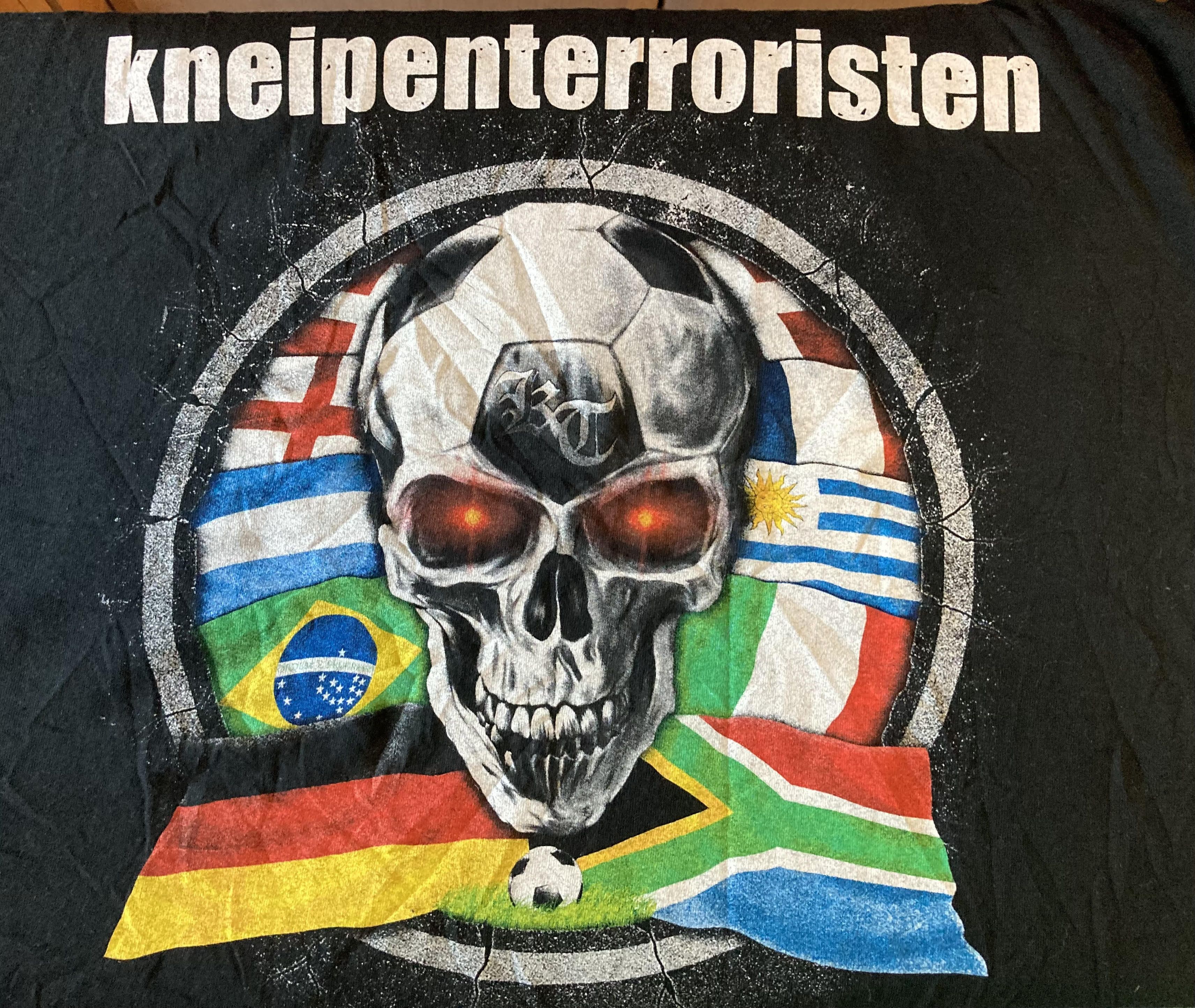 Band Tees Kneipenterroristen 2010 Album T-shirt Size US XL / EU 56 / 4 - 4 Thumbnail