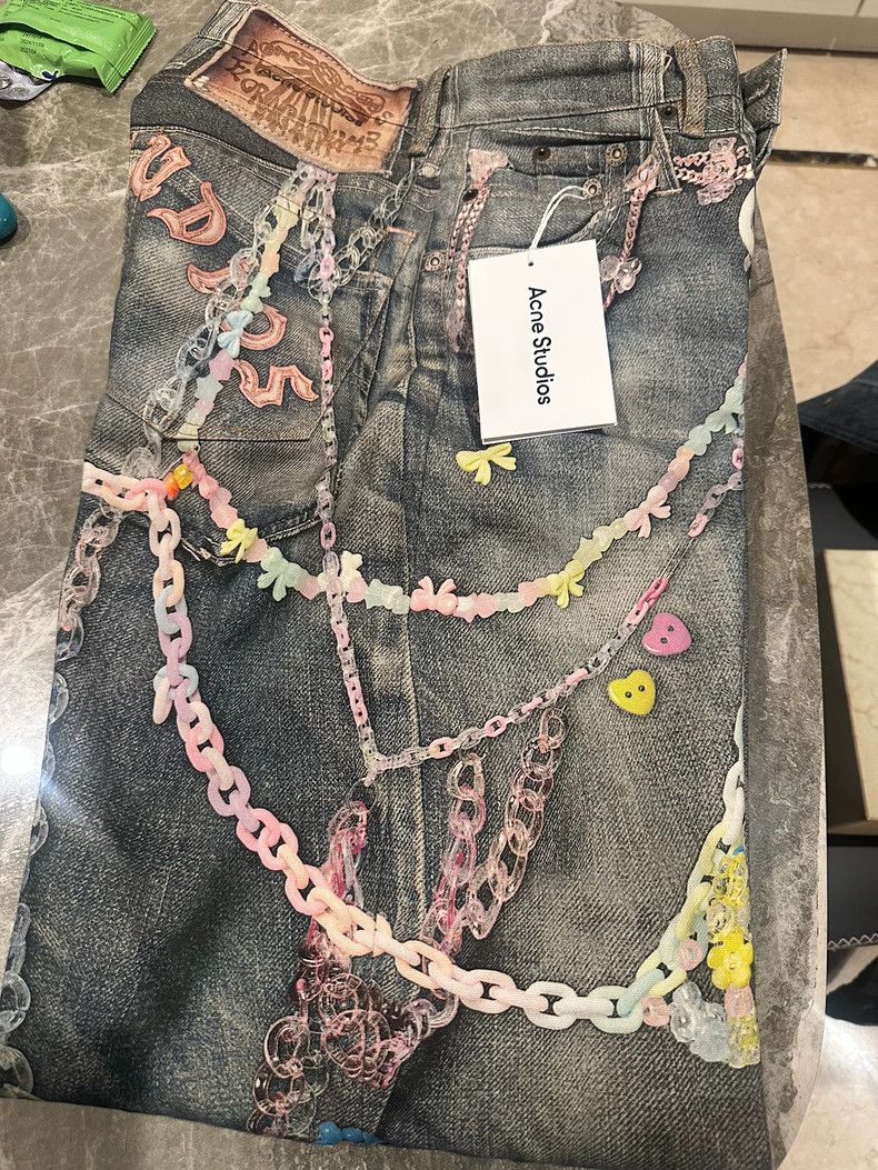 Acne Studios acne studios size：34 Candy chain jeans 2506-Nextarrow Size 22" - 1 Thumbnail