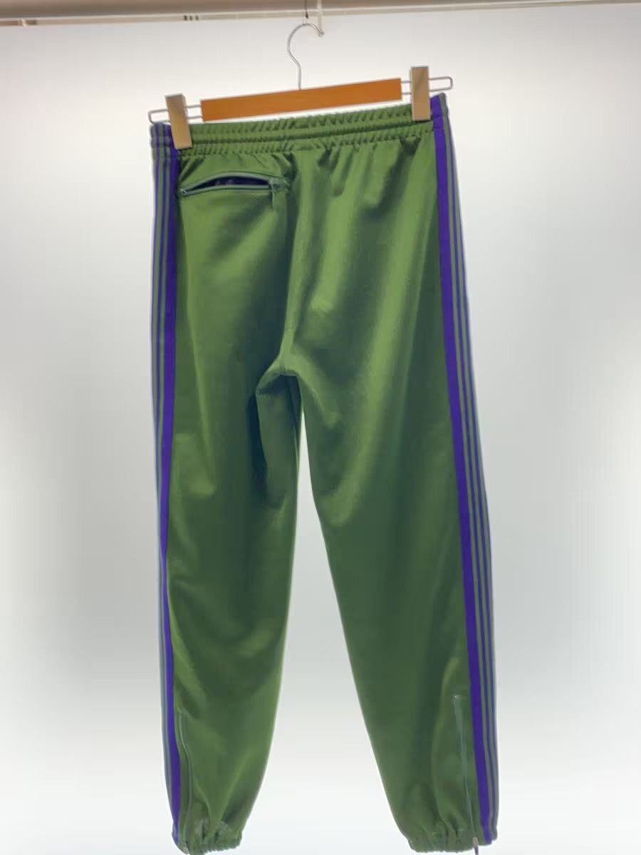 Needles Needles Zipped Polyester Track Pant Green Size US 32 / EU 48 - 2 Thumbnail