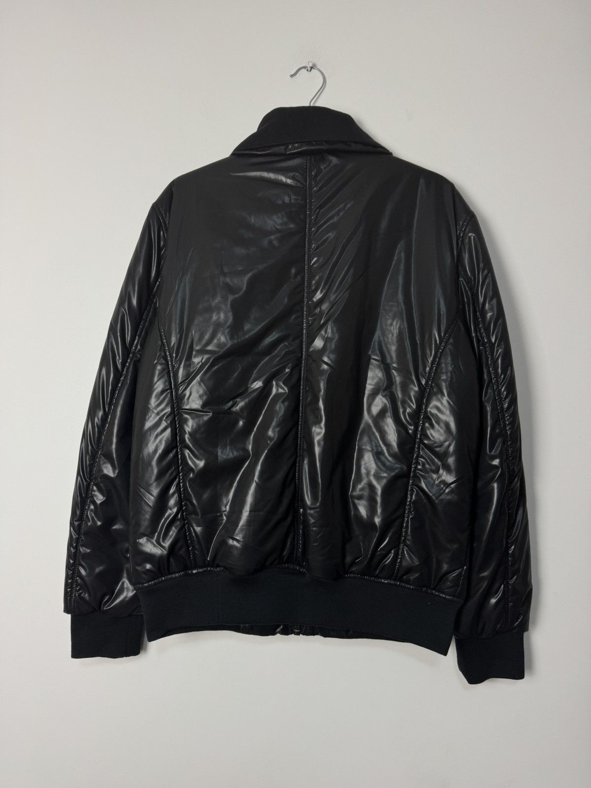 Dolce & Gabbana BNWT Dolce & Gabbana Coated Multi-Pocket Bomber Jacket Black Size US M / EU 48-50 / 2 - 10 Thumbnail