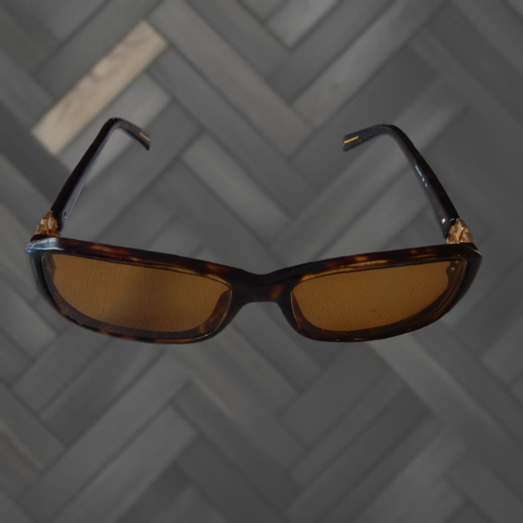 Hugo Boss VINTAGE HUGO BOSS Eyeglasses Frames Women Brown 53[]15 1125 0089/U 066 Size ONE SIZE - 1 Thumbnail