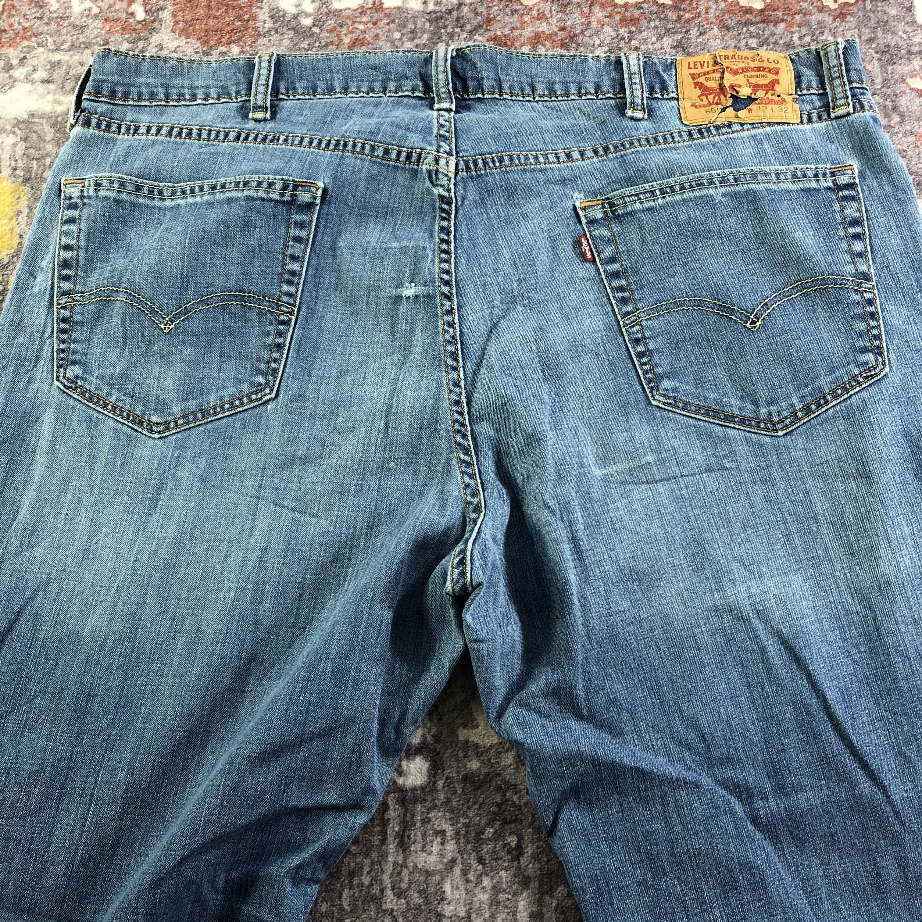 Levi's × Vintage Vintage Blue Wash Levis 559 Jeans-JM3417 Size US 42 / EU 58 - 4 Thumbnail