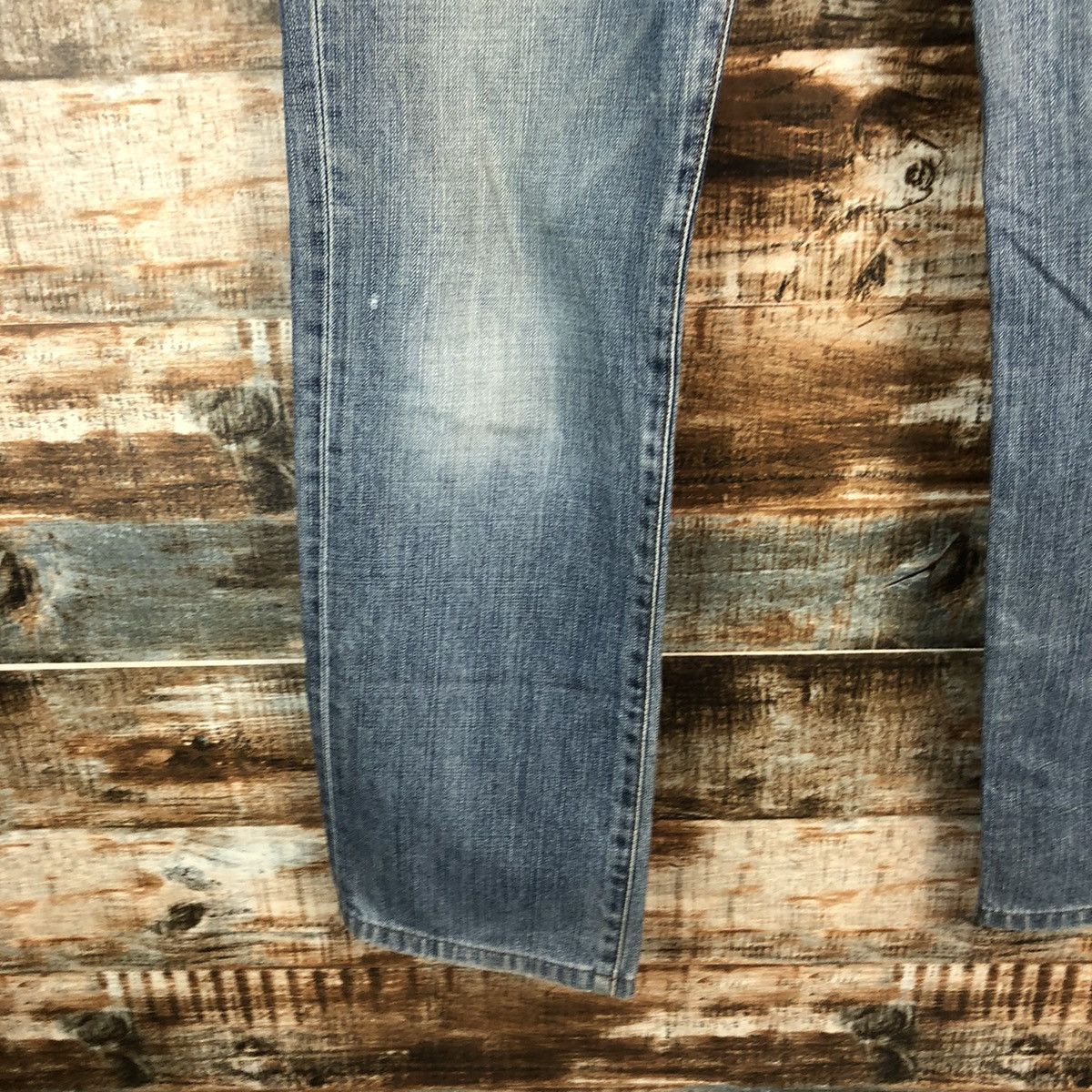 Edwin Edwin japan vintage faded Blue Denim Pants #A1403 Size US 30 / EU 46 - 9 Thumbnail
