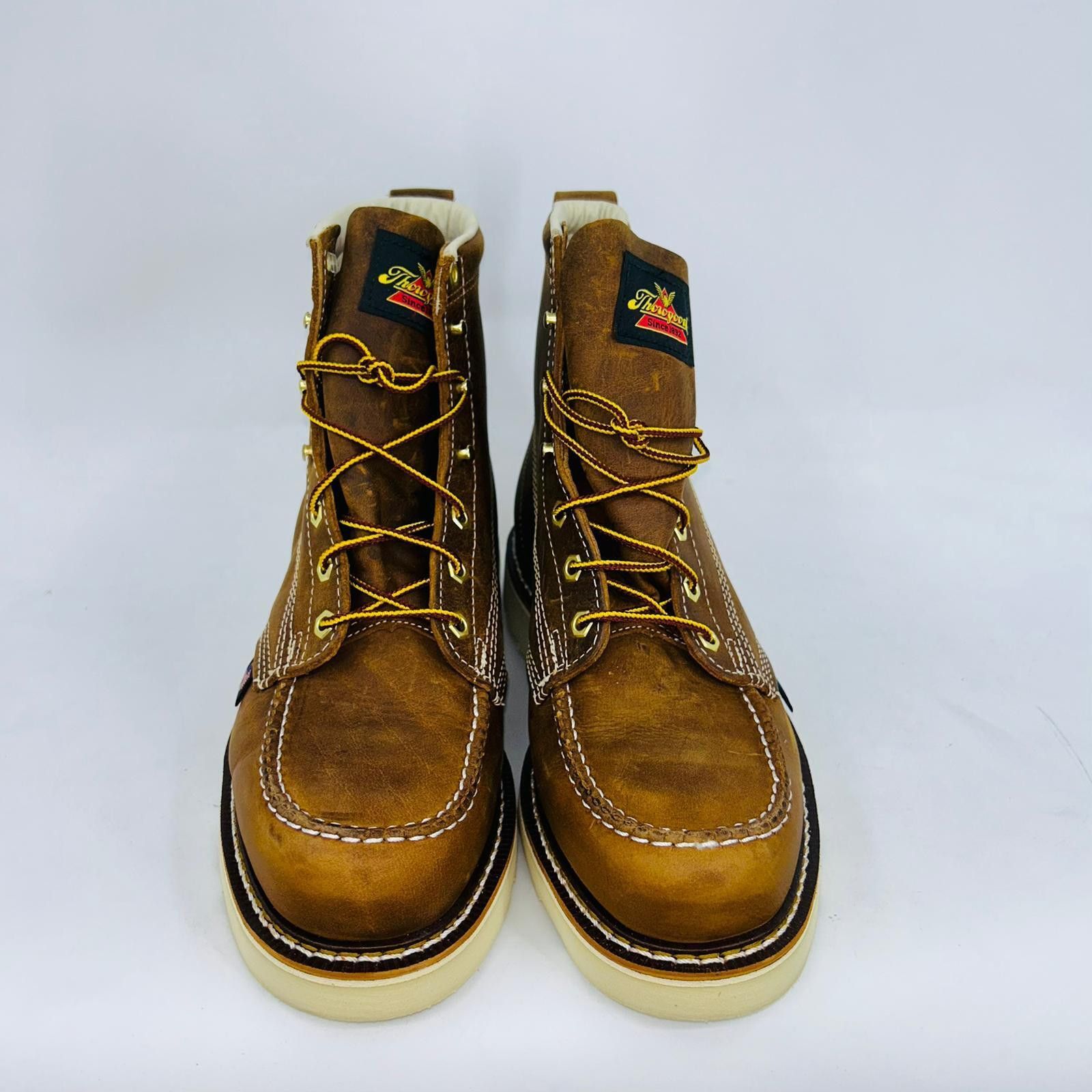 Thorogood THOROGOOD MENS SLIP-RESISTANT FIRM TOE WORK BOOTS SIZE 10D Size US 10 / EU 43 - 2 Thumbnail