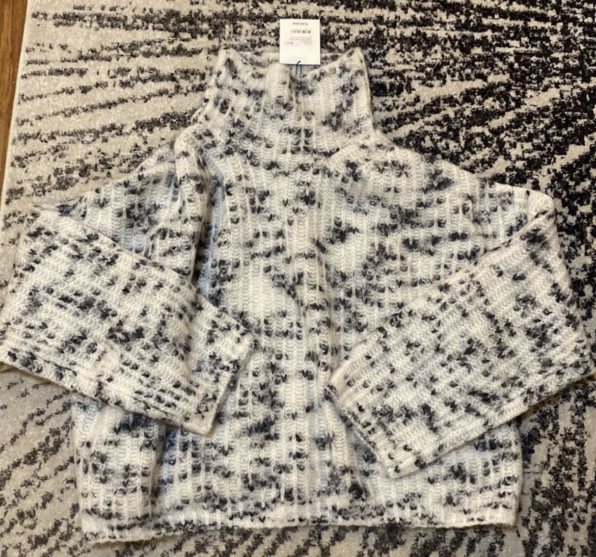 Toteme Totême Mohair And Wool-Blend Turtleneck Sweater Size L / US 10 / IT 46 - 2 Thumbnail