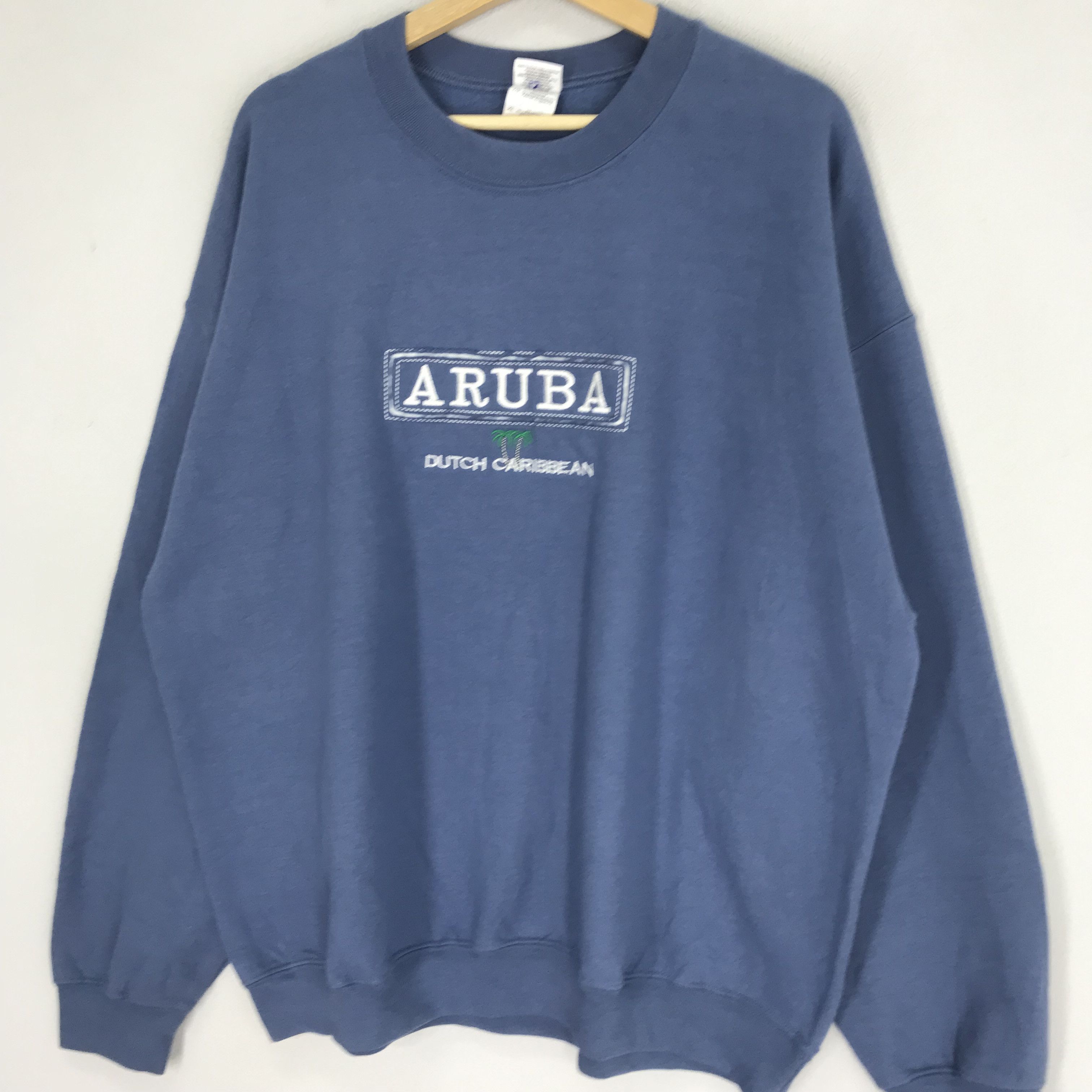 Vintage Vintage Aruba Island Sweatshirt - 208 Size US XL / EU 56 / 4 - 3 Thumbnail