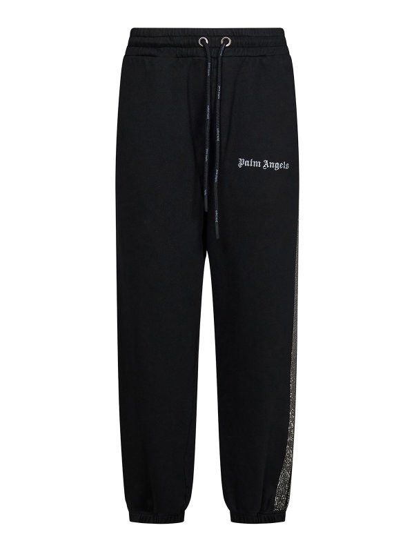 Palm Angels o1y0325 Logo Jogger & Sweatpant in Black Size US 30 / EU 46 - 1 Thumbnail