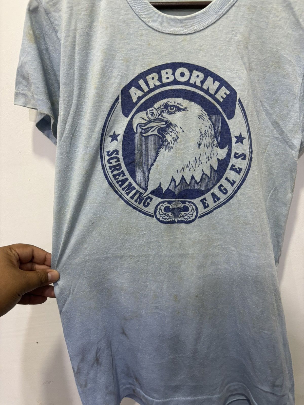 Vintage Vintage Airbone Tshirt Size US S / EU 44-46 / 1 - 2 Thumbnail