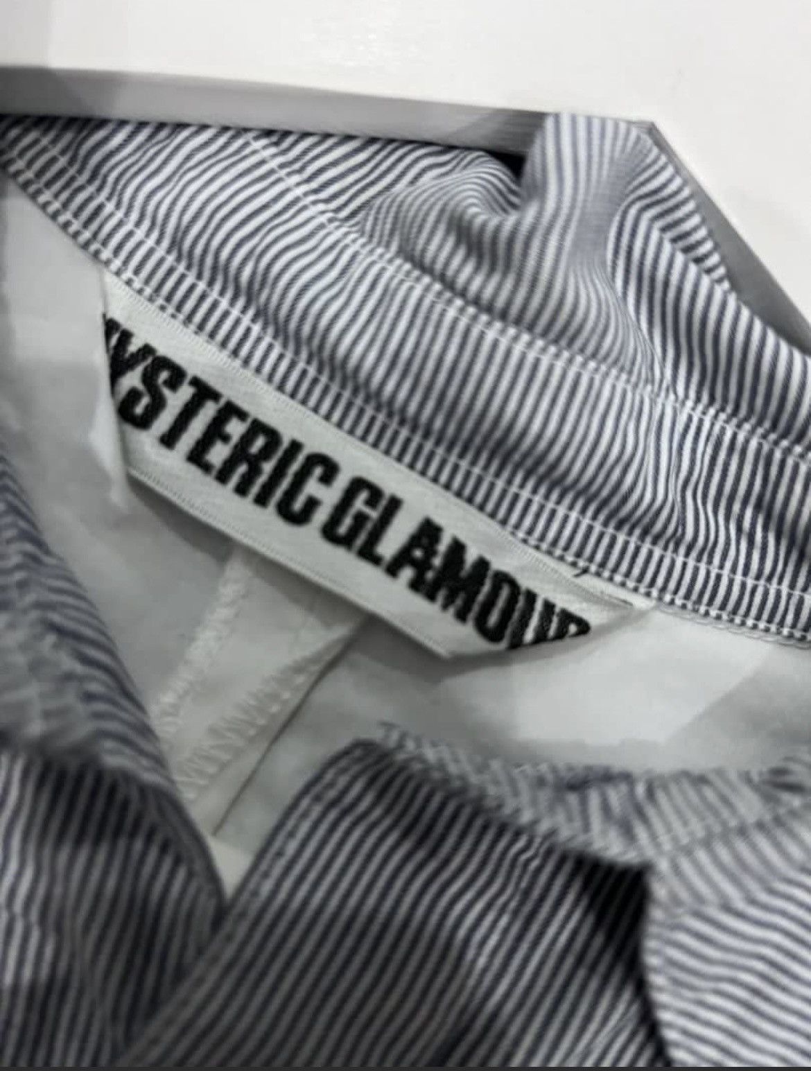 Hysteric Glamour × If Six Was Nine × Le Grande Bleu (L.G.B.) Custom Graphic On Hysteric Glamour Shirt (Pistol Girl) Size US M / EU 48-50 / 2 - 5 Thumbnail