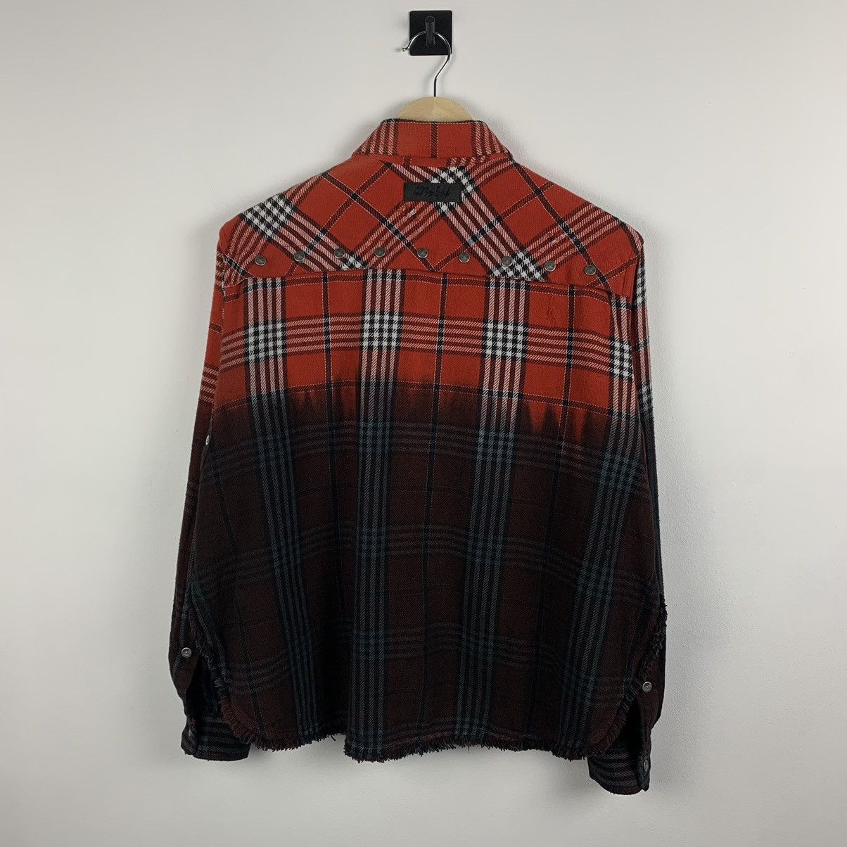 Diesel Diesel Avant Garde Punk Blouse Shirt Plaid Multi Pocket Y2K Size S / US 4 / IT 40 - 10 Thumbnail