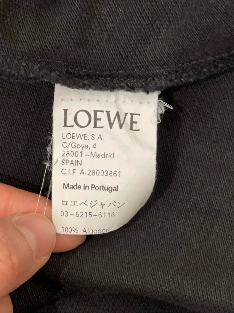 Loewe LOEWE Black small logo embroidered Polo shirt Size M / US 6-8 / IT 42-44 - 5 Thumbnail