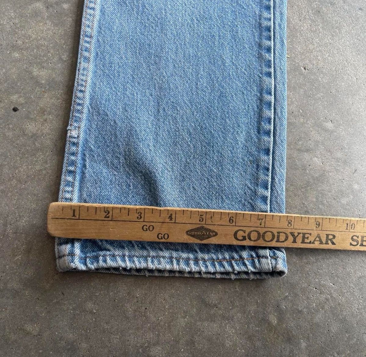 Vintage Faded distressed slim jeans Size US 30 / EU 46 - 7 Thumbnail
