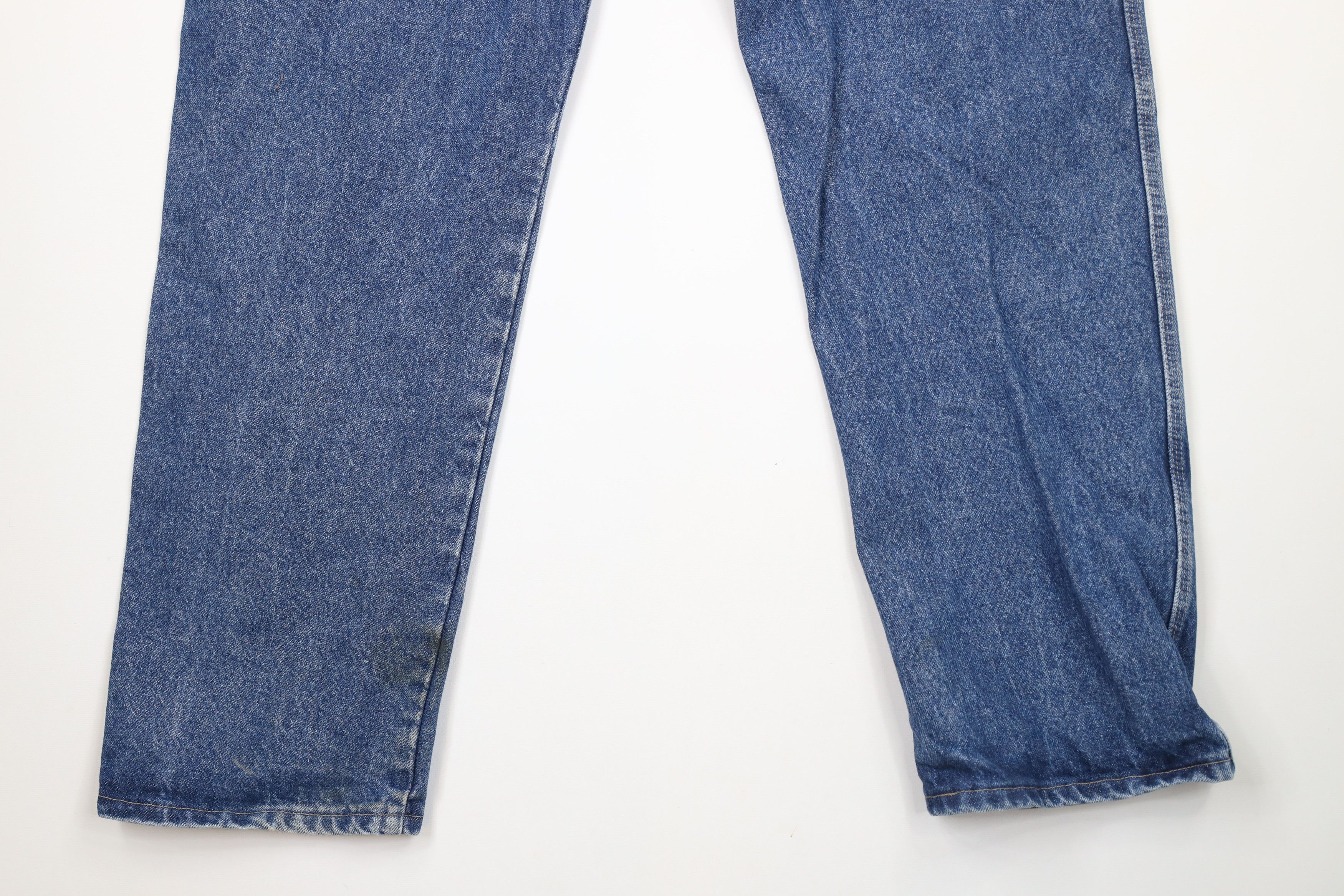 Vintage Vintage Bulwark FR Flame Resistant Wide Leg Dungaree Jeans Size US 38 / EU 54 - 12 Thumbnail