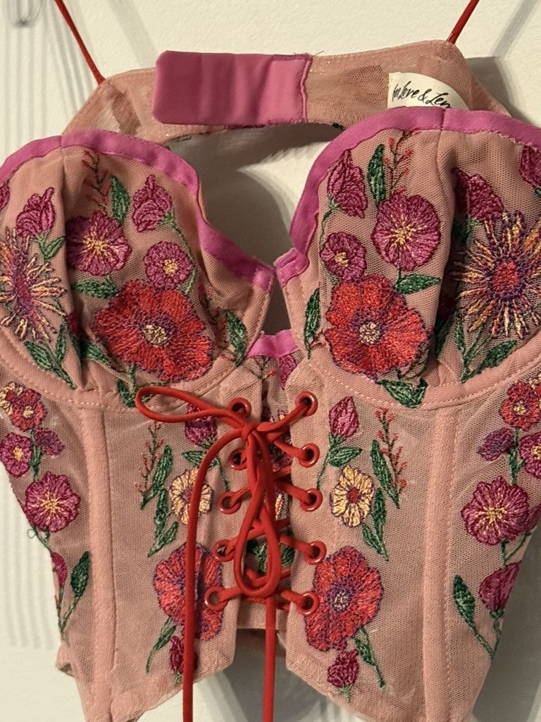 For Love & Lemons Corset Top Size XXS / US 00 / IT 34 - 3 Thumbnail