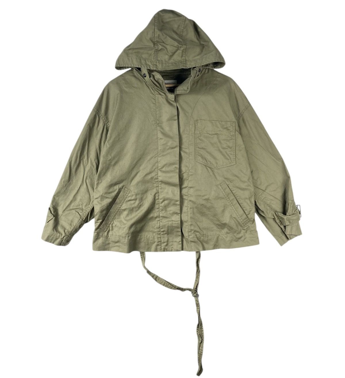 Isabel Marant Etoile Luxury French Design Isabel Marant Etoile Khaki Baggy Jacket Size L / US 10 / IT 46 - 1 Thumbnail