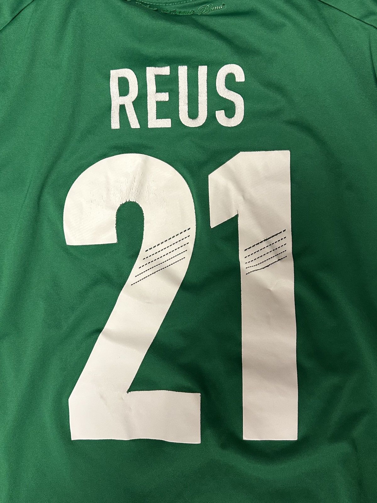 Adidas ADIDAS 2012-13 GERMANY REUS SHIRT GREEN JERSEY M Size US L / EU 52-54 / 3 - 6 Thumbnail