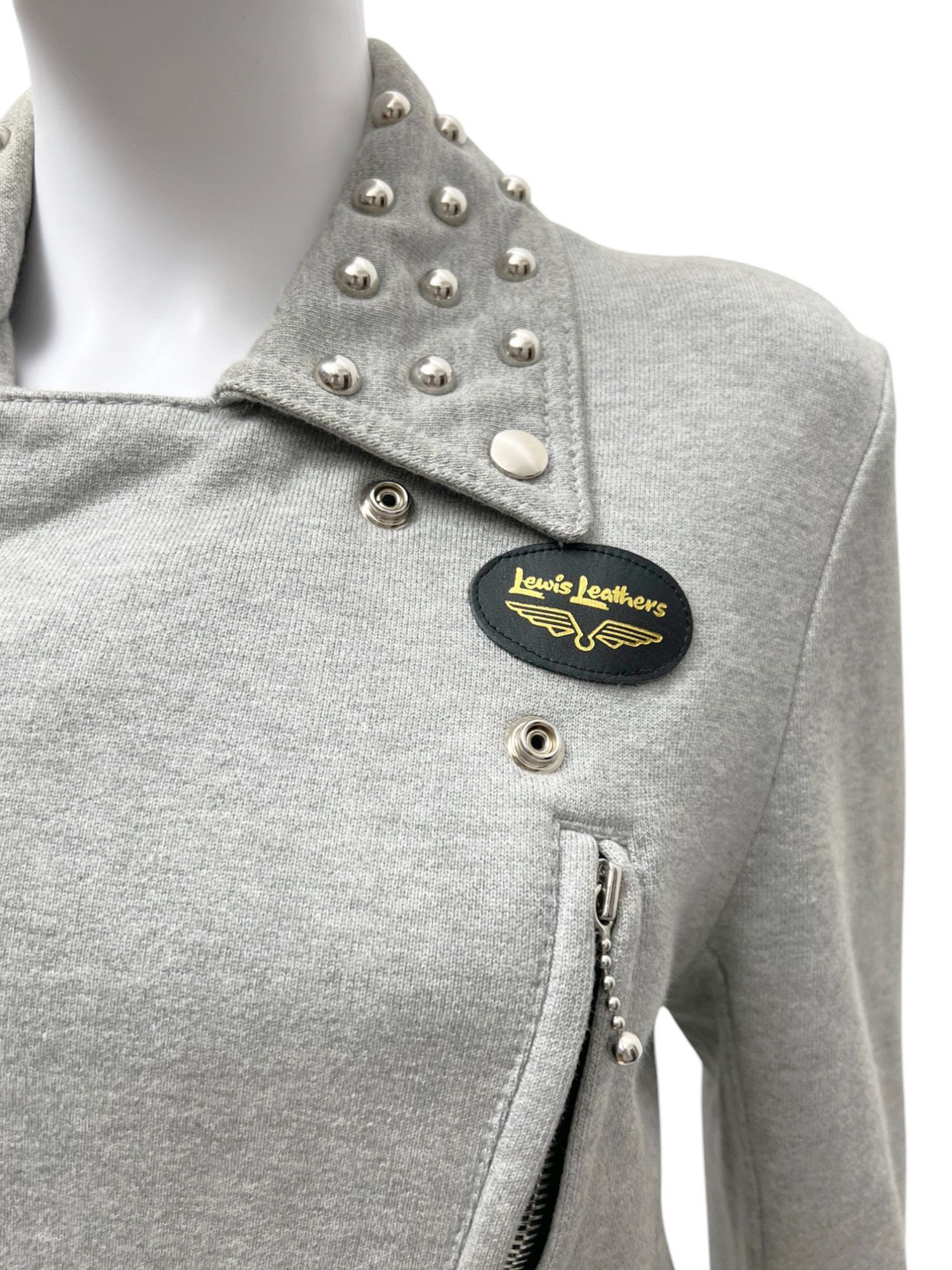 Junya Watanabe Junya Watanabe S/S 2007 Studded Grey Aviator Cotton Jacket Size US M / EU 48-50 / 2 - 6 Thumbnail