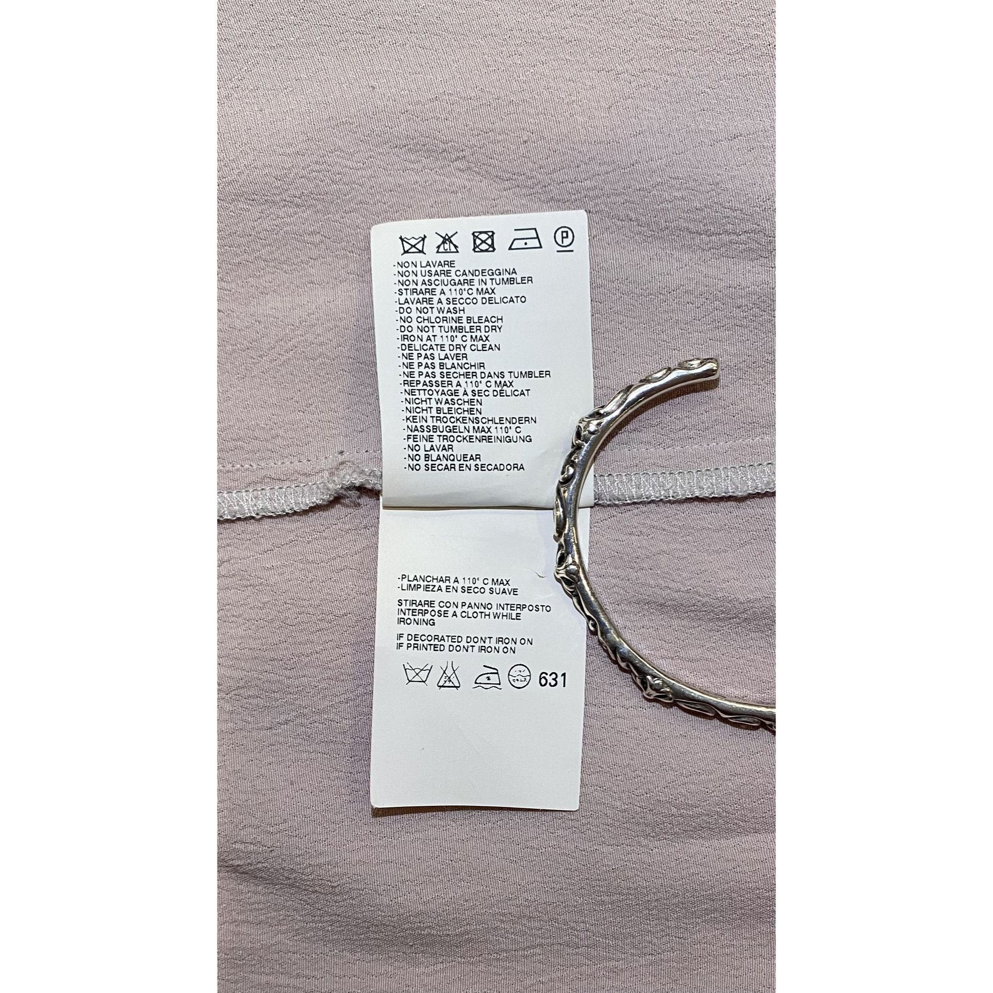 MM6 ♚ Maison Margiela Six 2001 Viscose Dress ♚ Size M / US 6-8 / IT 42-44 - 6 Thumbnail