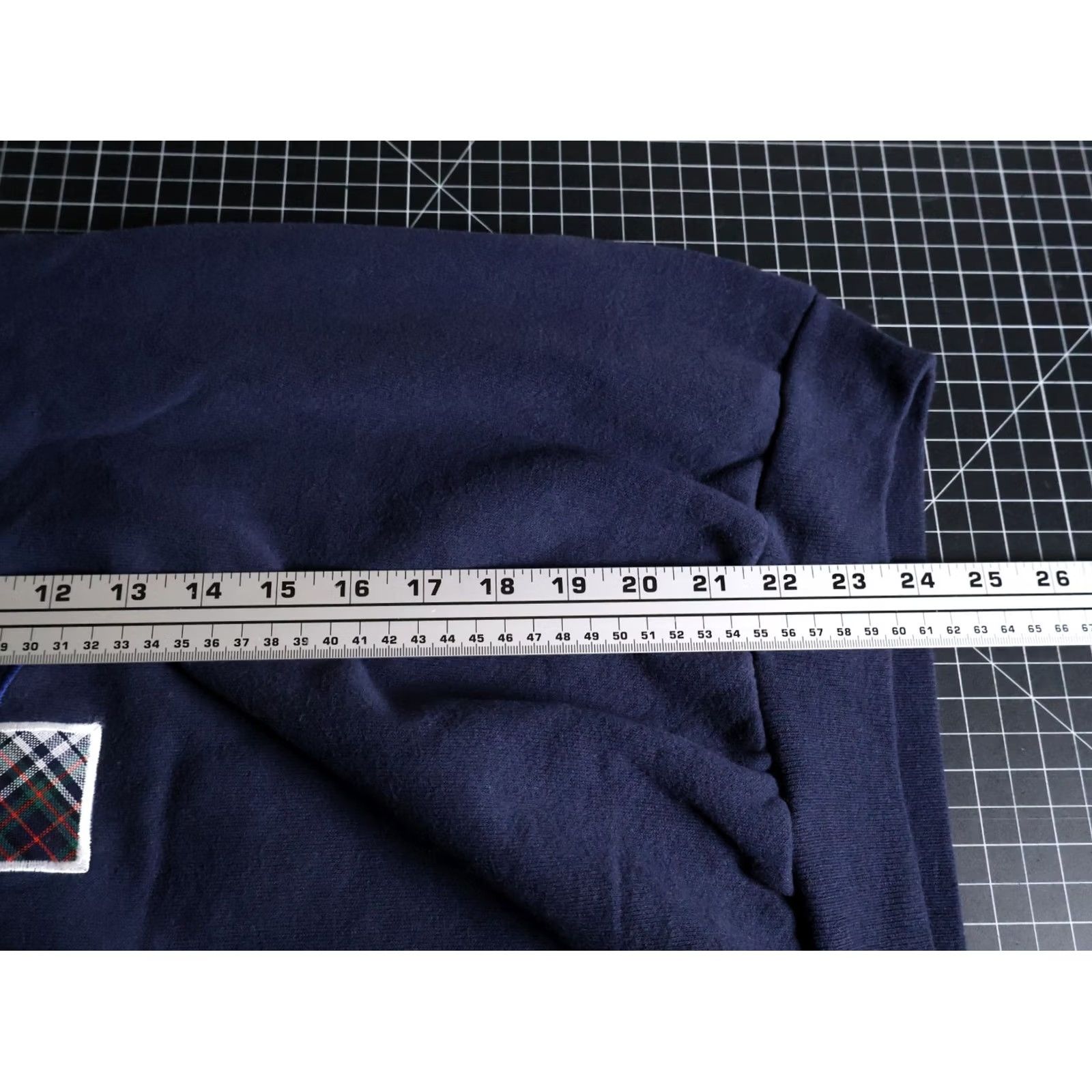 Lee VINTAGE Lee Sweatshirt 90s Holy Trinity Catholic School Embroidered Mock Neck Blue Womens Large Size L / US 10 / IT 46 - 6 Thumbnail