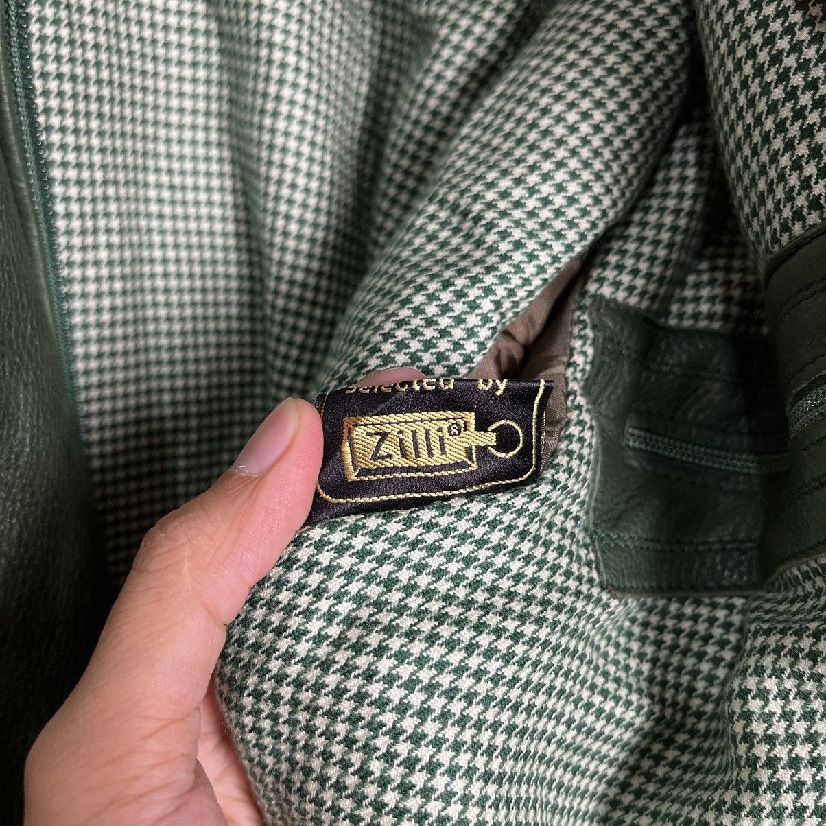 Zilli Vintage Zilli France Odessa Green Deerskin Leather Jacket Size US XXL / EU 58 / 5 - 18 Thumbnail