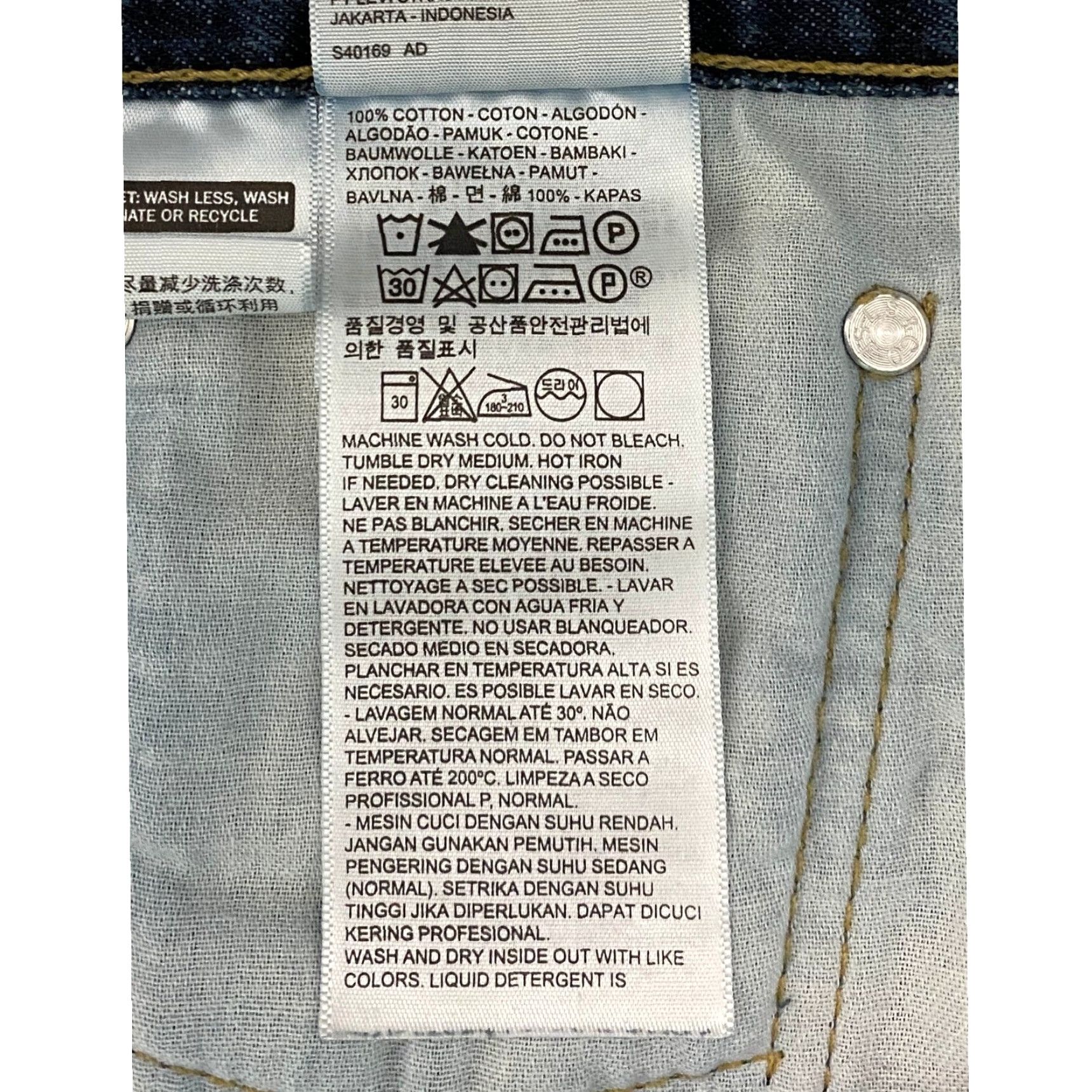 Levi's Levi's 505 Mens Jeans Regular Fit Straight Denim Blue W38 L34 Pants Jeans Size US 38 / EU 54 - 4 Thumbnail