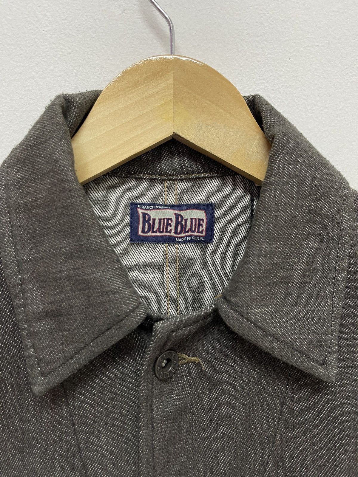 Blue Blue Japan VINTAGE JAPAN DENIM BLUE BLUE PATCH POCKETS Size US M / EU 48-50 / 2 - 4 Thumbnail