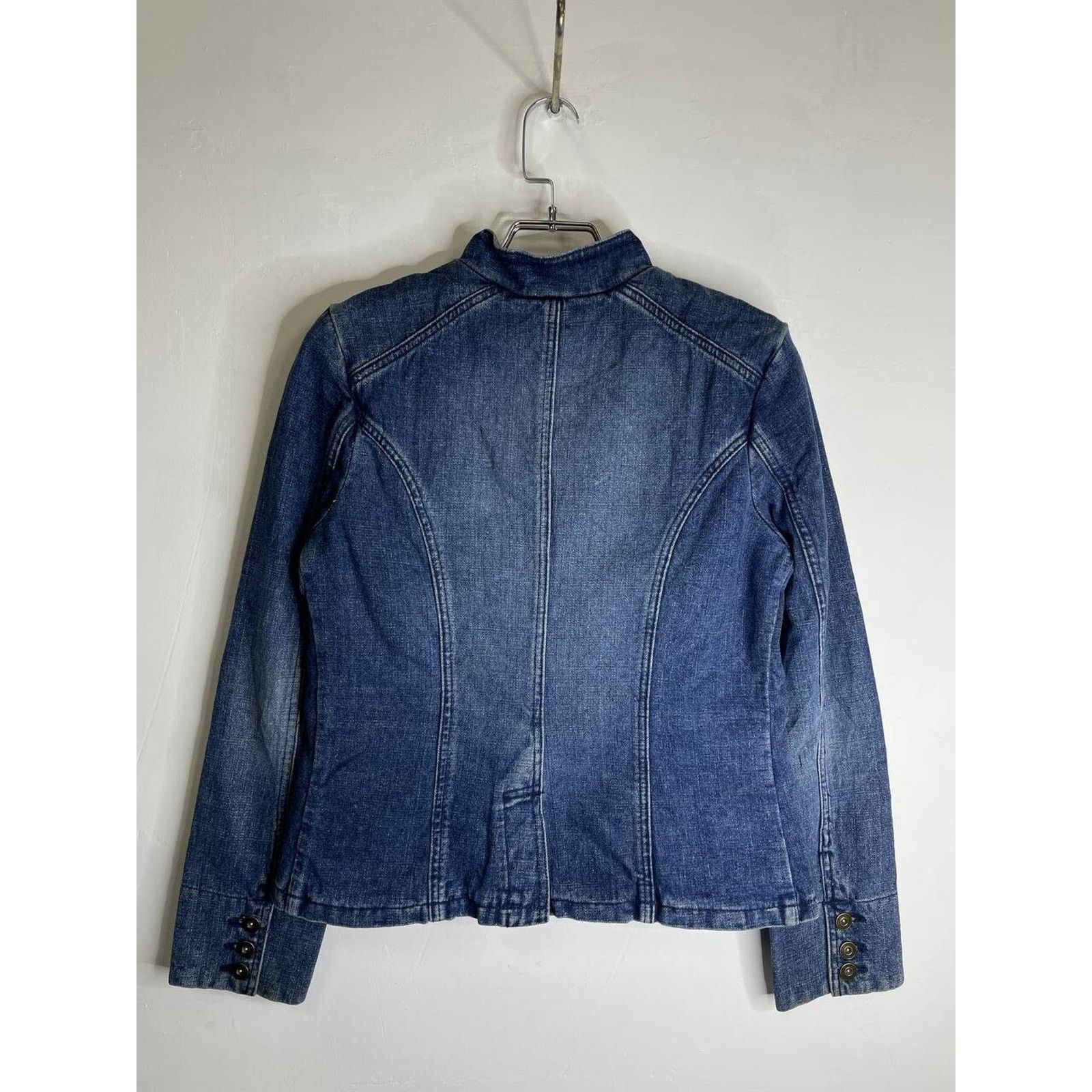 If Six Was Nine × Japanese Brand × Miss Sixty Vintage Japanese Reworked Ifsixwasnine Style Denim Jacket Size L / US 10 / IT 46 - 5 Thumbnail