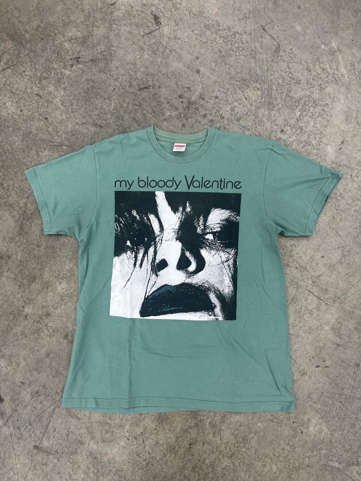 Pre-owned Supreme X My Bloody Valentine T-shirt In Green