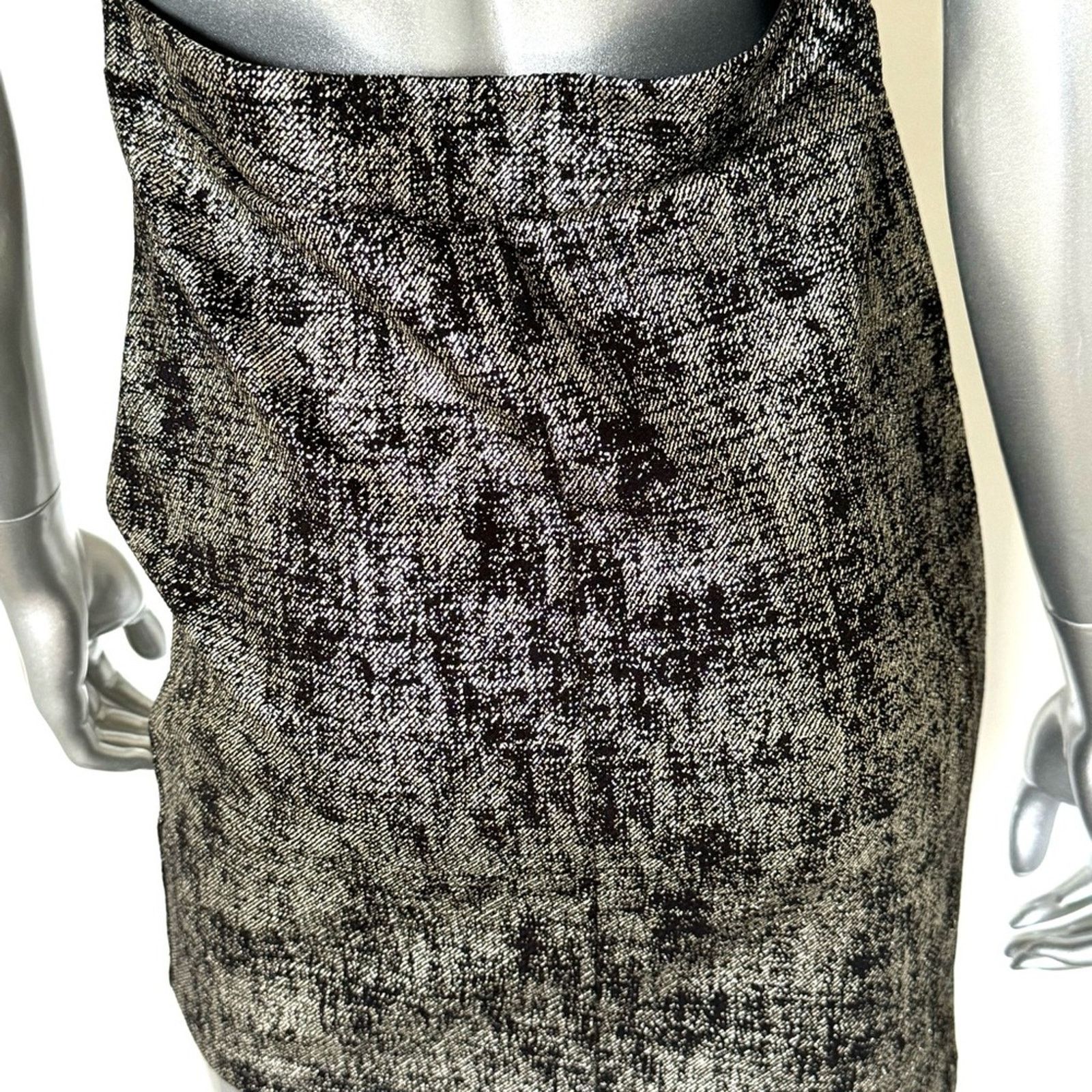 Other ALYTHEA Dress, Size S, Black with Silver Size S / US 4 / IT 40 - 7 Thumbnail