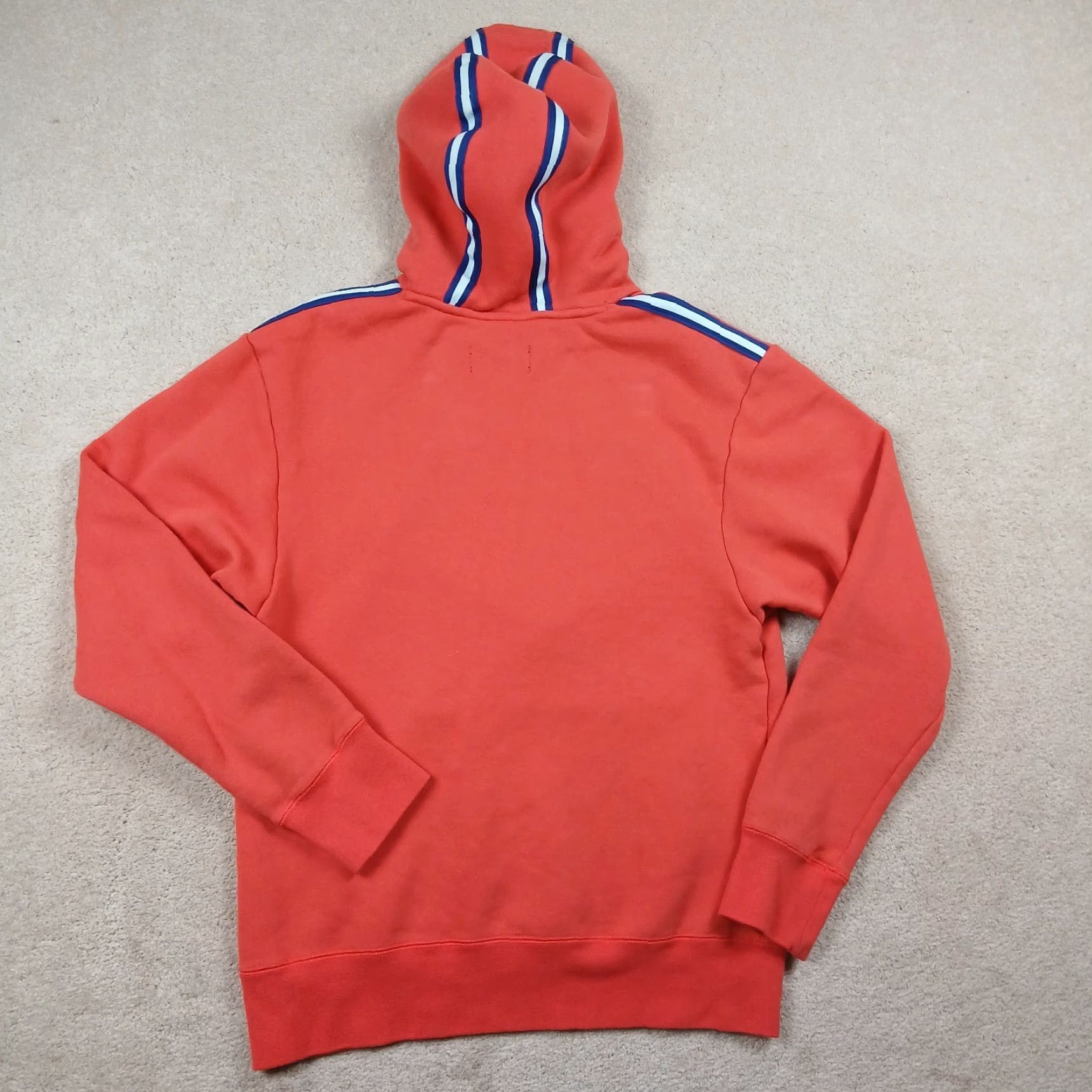 Jordan Brand VINTAGE Jordan Hoodie Sweatshirt Mens Small Red Fuchsia Patch Shirt Mens Small Red Fuchsia Patch Size US S / EU 44-46 / 1 - 2 Thumbnail