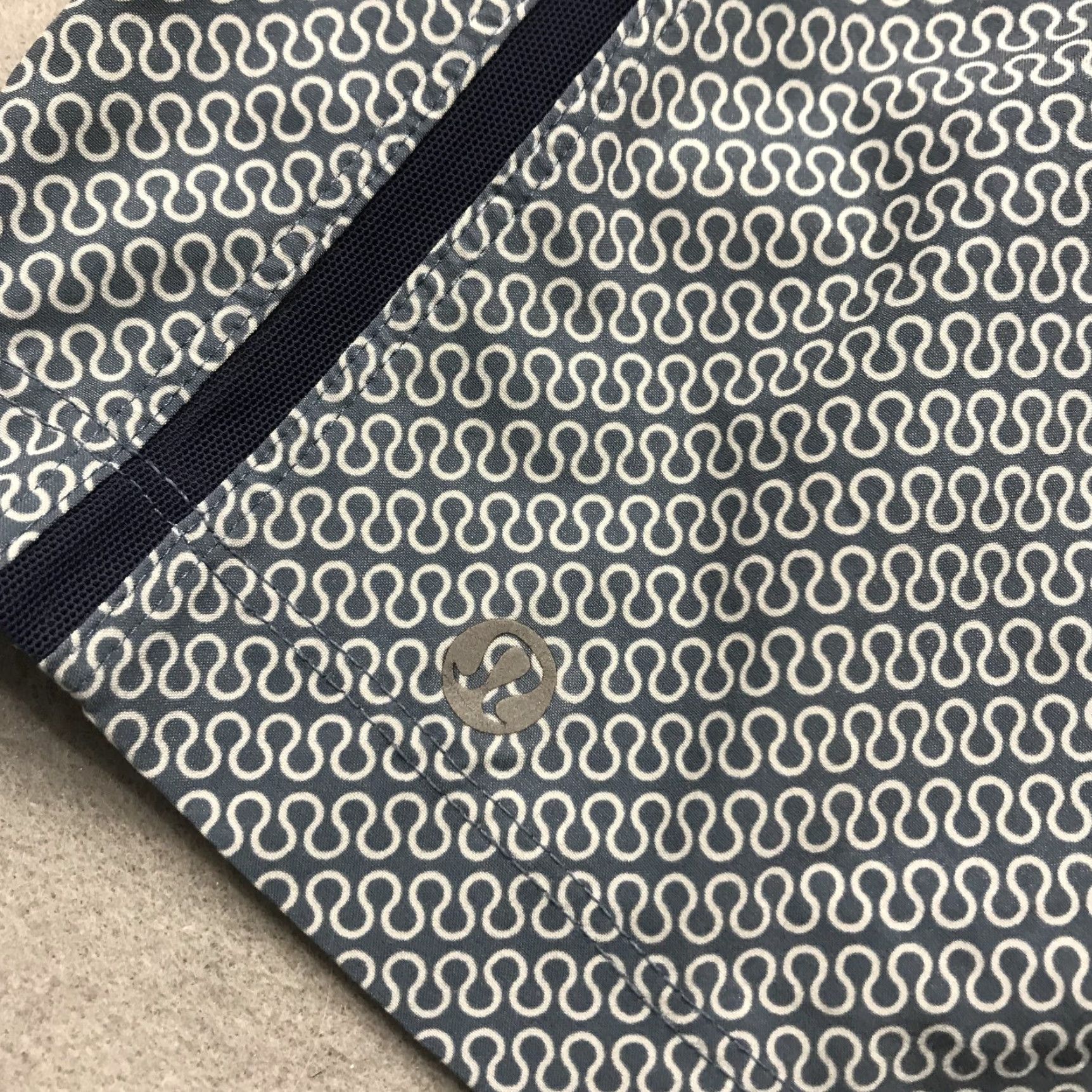 Lululemon Lululemon Shorts Mens Small Blue Abstract Pace Breaker Lined 8 Inch Performance Size US 29 - 5 Thumbnail