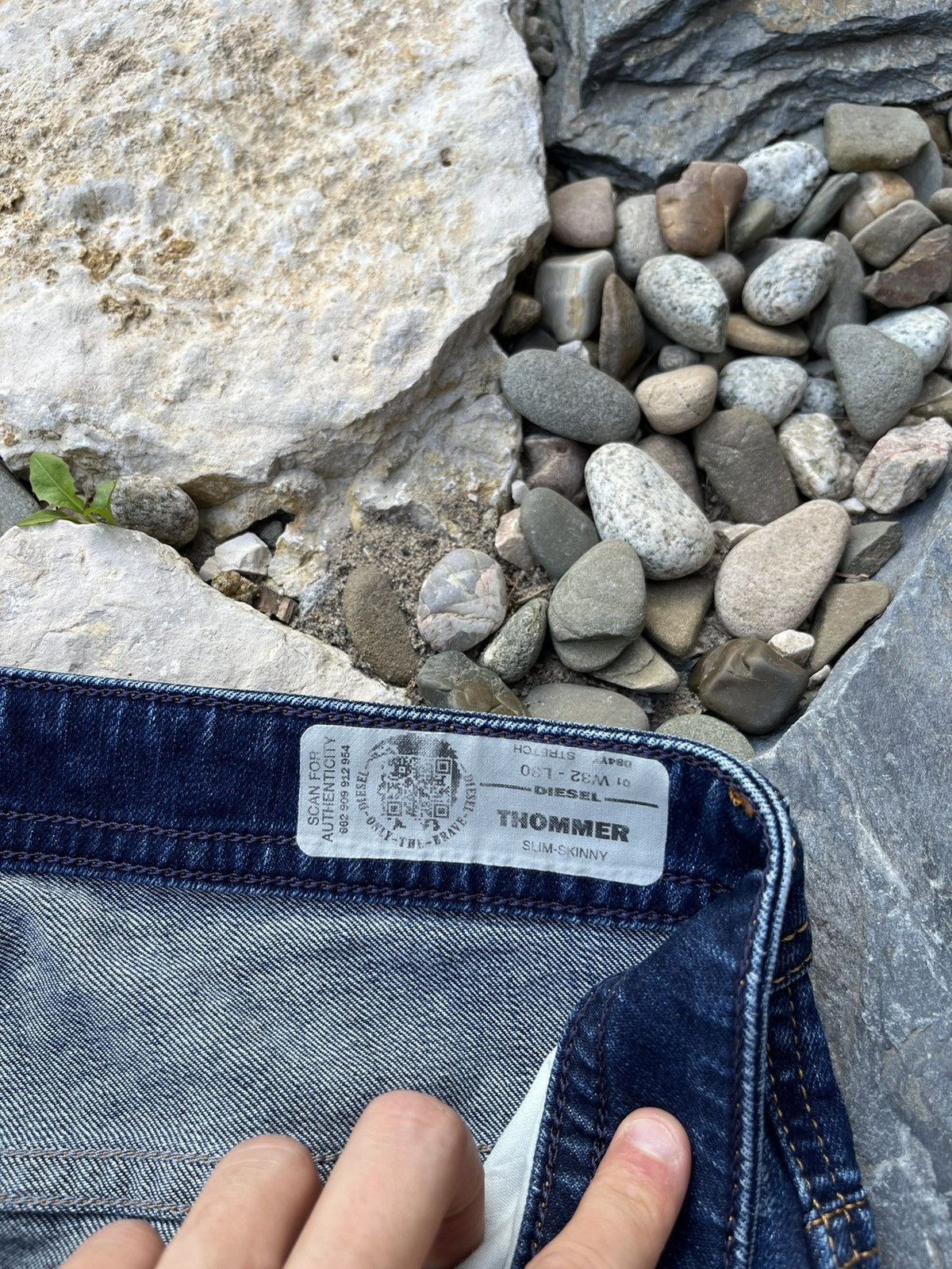 Diesel Diesel thommer distressed ripped jeans slim skinny pants Size US 32 / EU 48 - 14 Thumbnail