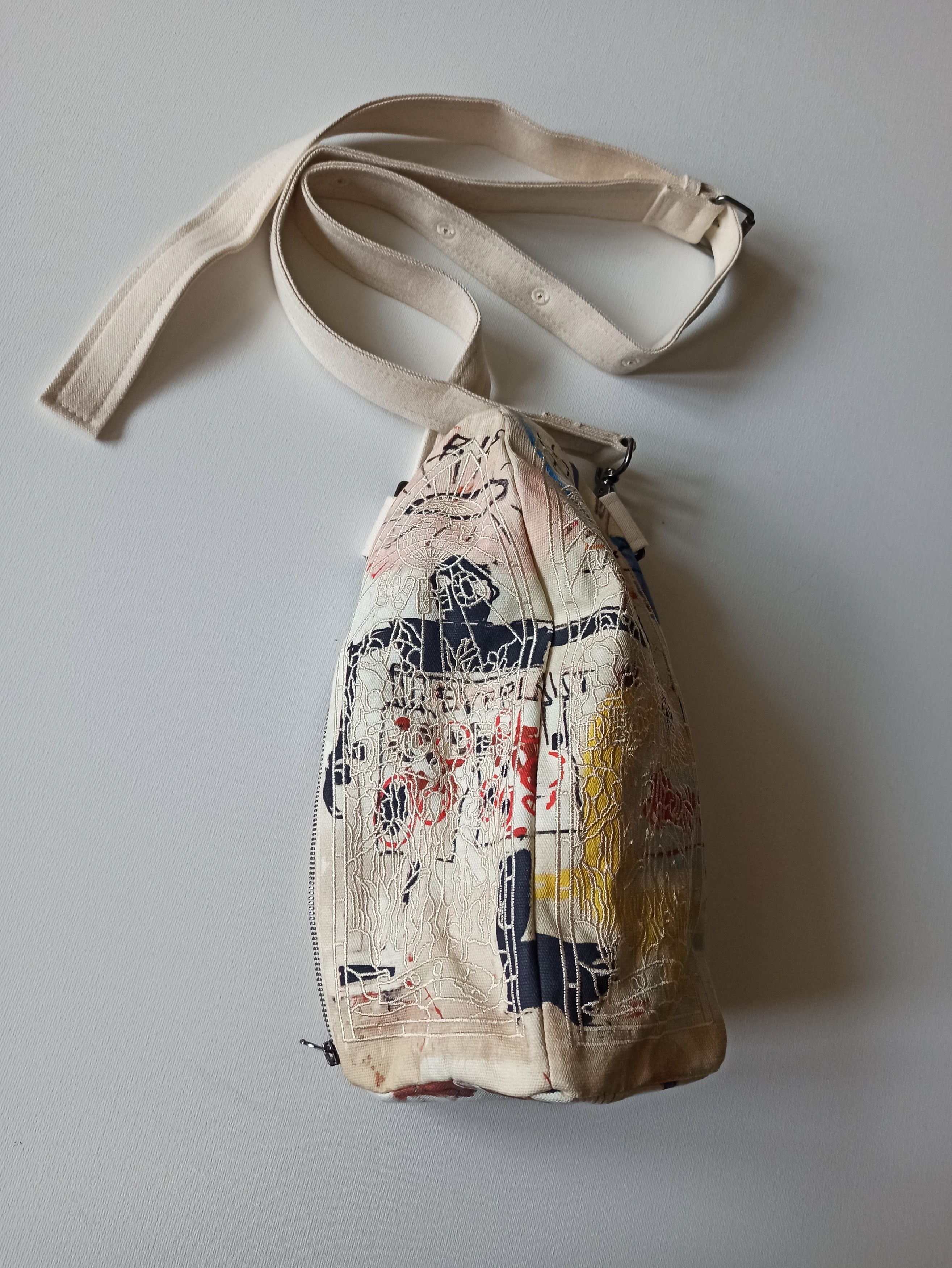 Jean-Michel Basquiat Basquiat X H&M - Canvas Bottle Bag Size ONE SIZE - 1 Thumbnail