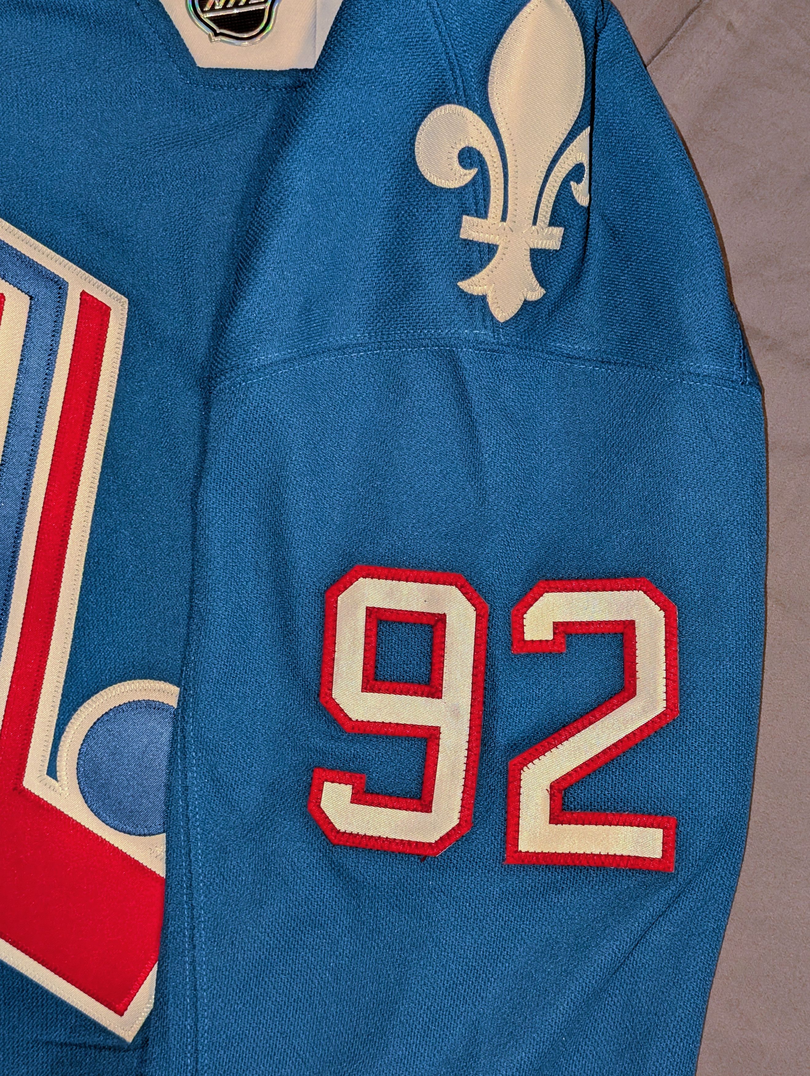 NHL Gabriel Landeskog Colorado Avalanche 3rd jersey Fanatics 52 Size US L / EU 52-54 / 3 - 6 Thumbnail