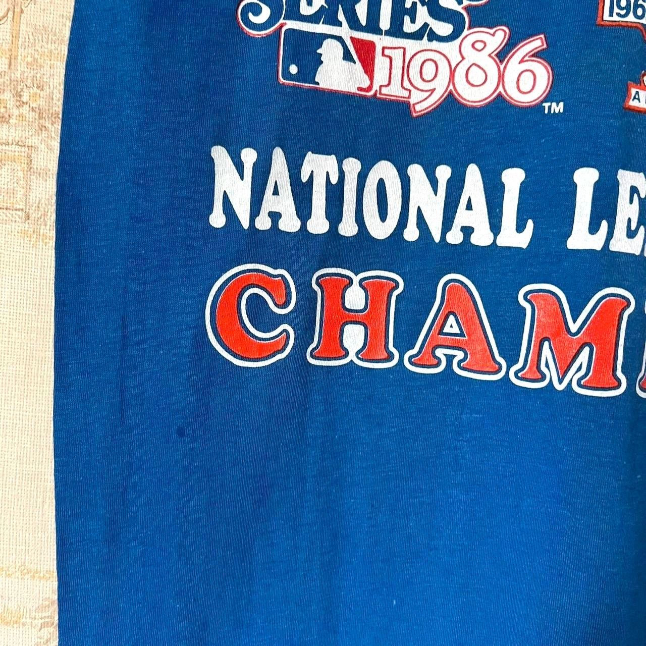 Other NWT Vintage 1986 NY Mets World Series Tee | Medium (17x28”) Size US M / EU 48-50 / 2 - 4 Thumbnail
