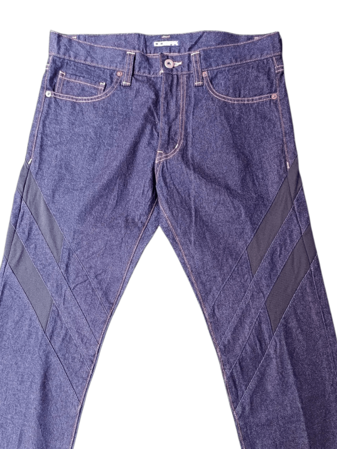 Anime Vintage Neon Evangelion Genesis NERV Cospa Panel Jeans Size US 30 / EU 46 - 3 Thumbnail