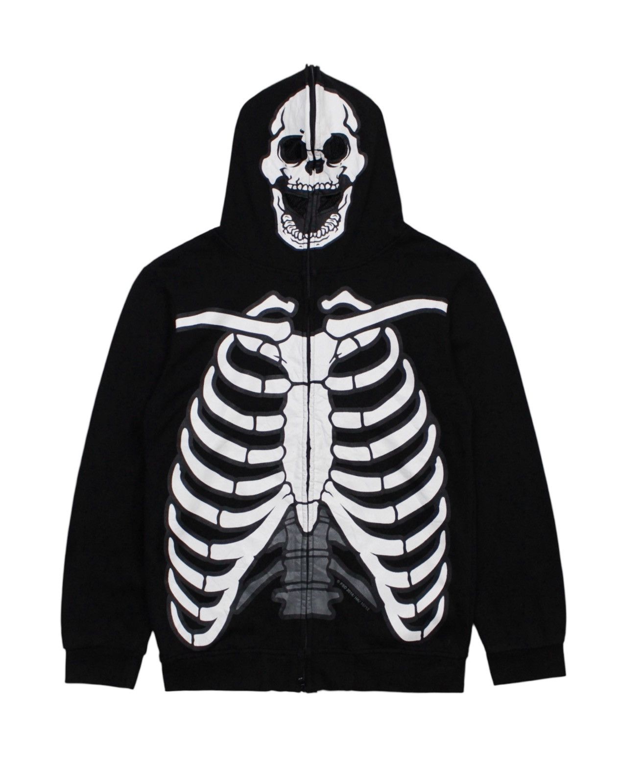Hysteric Glamour 2000S FSD FOUR SEASONS DESIGN DEATH VISION FULL-ZIP HOODIE Size US L / EU 52-54 / 3 - 1 Thumbnail